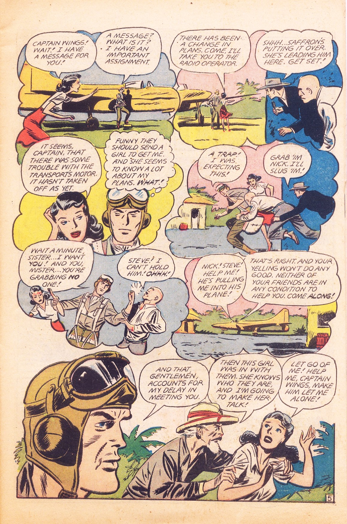 Read online Wings Comics comic -  Issue #111 - 7