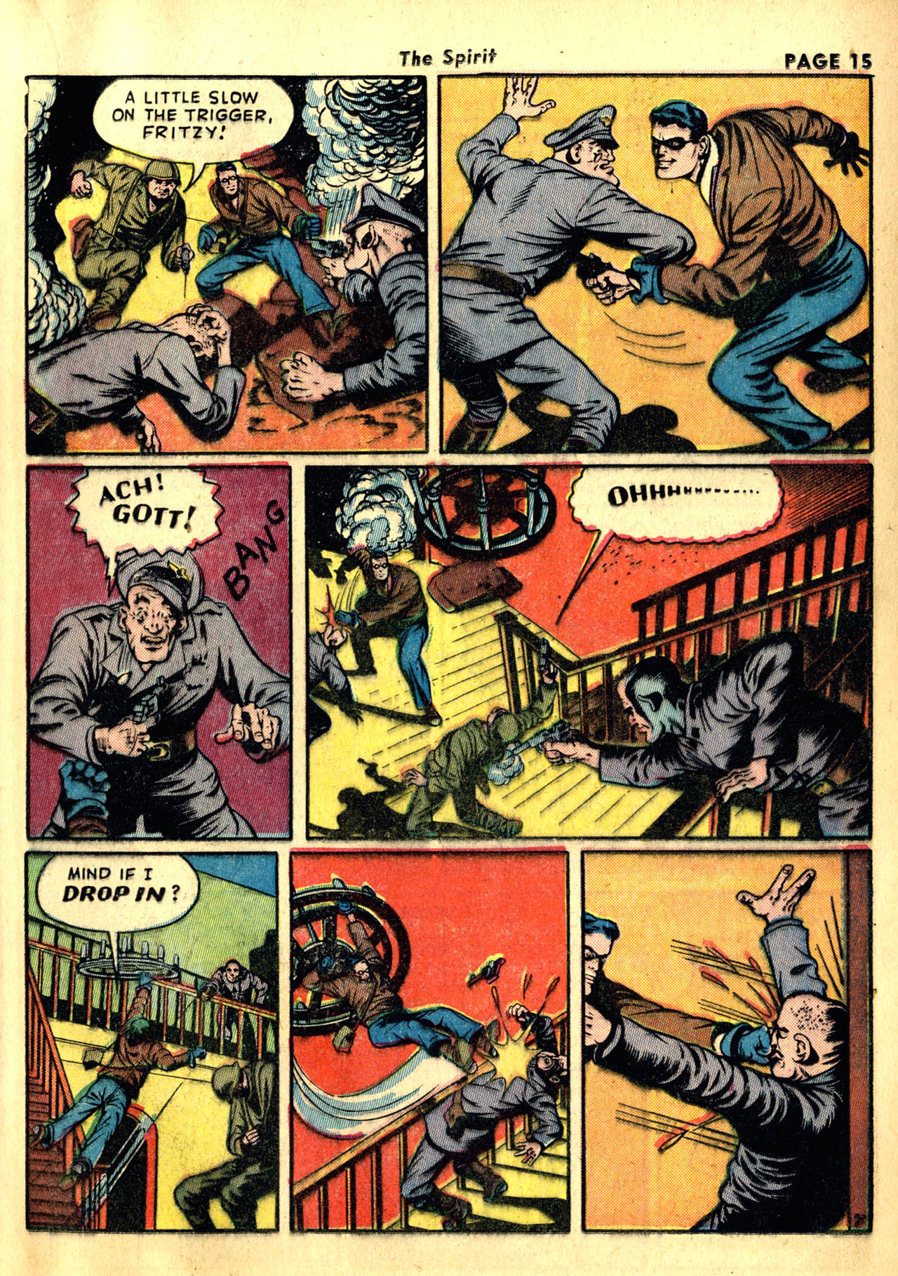 Read online The Spirit (1944) comic -  Issue #1 - 17