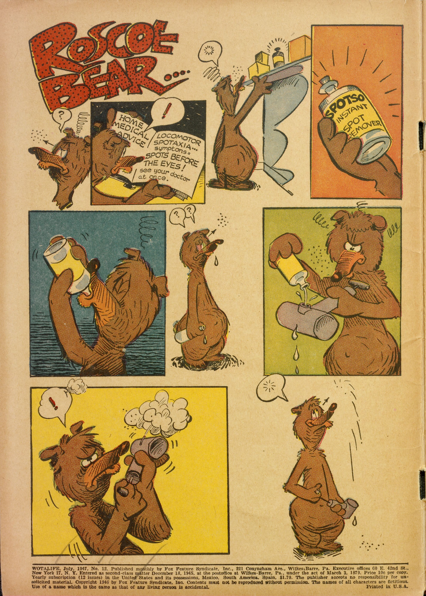 Read online Wotalife Comics comic -  Issue #12 - 2
