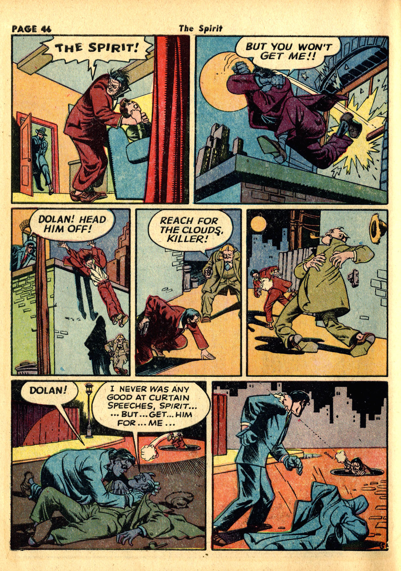 Read online The Spirit (1944) comic -  Issue #1 - 48