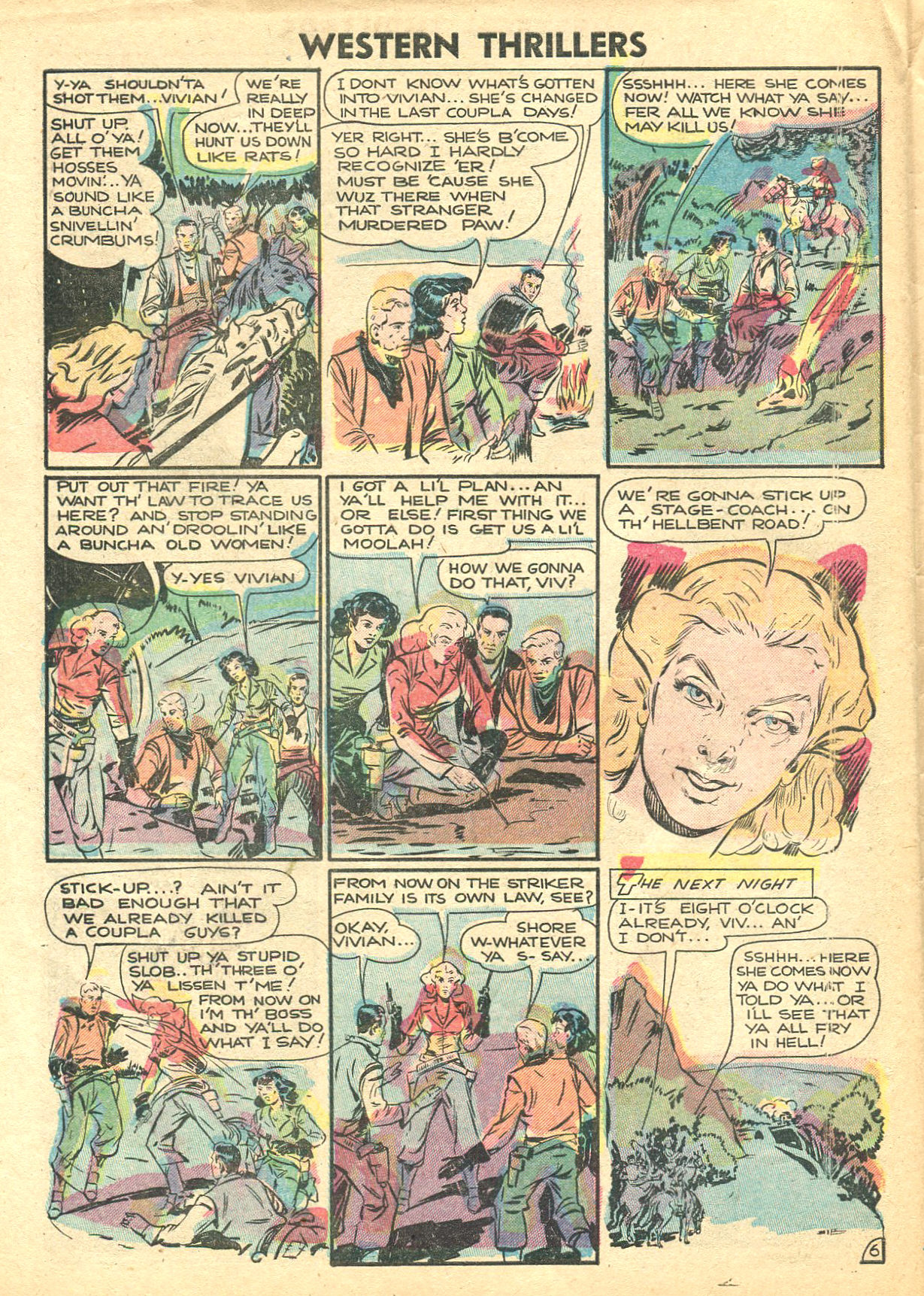 Read online Western Thrillers (1948) comic -  Issue #1 - 30