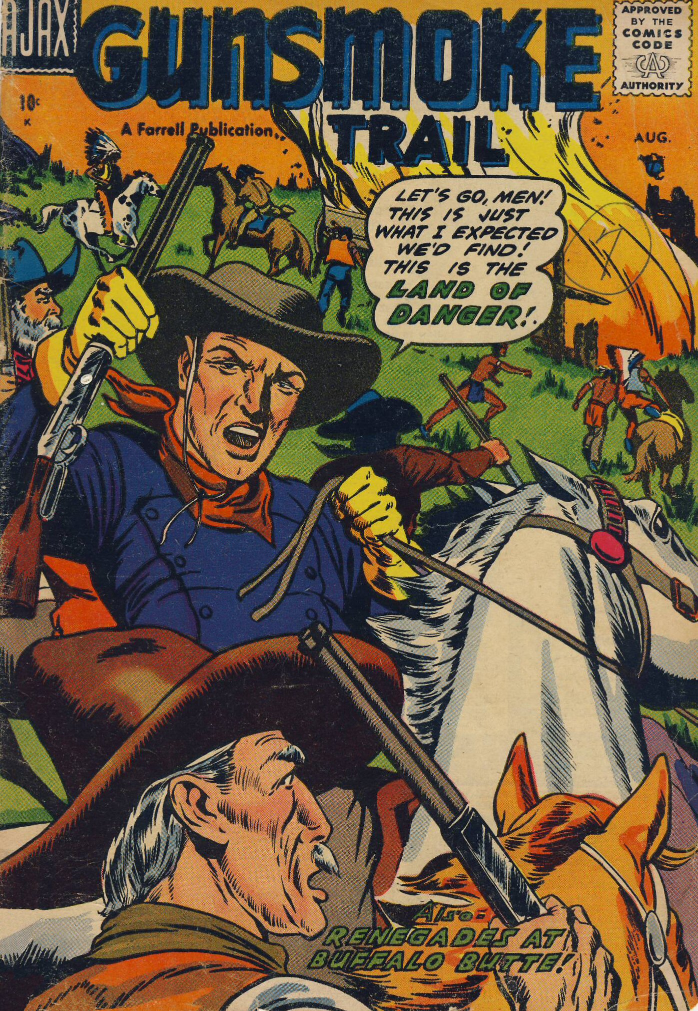 Read online Gunsmoke Trail comic -  Issue #2 - 1