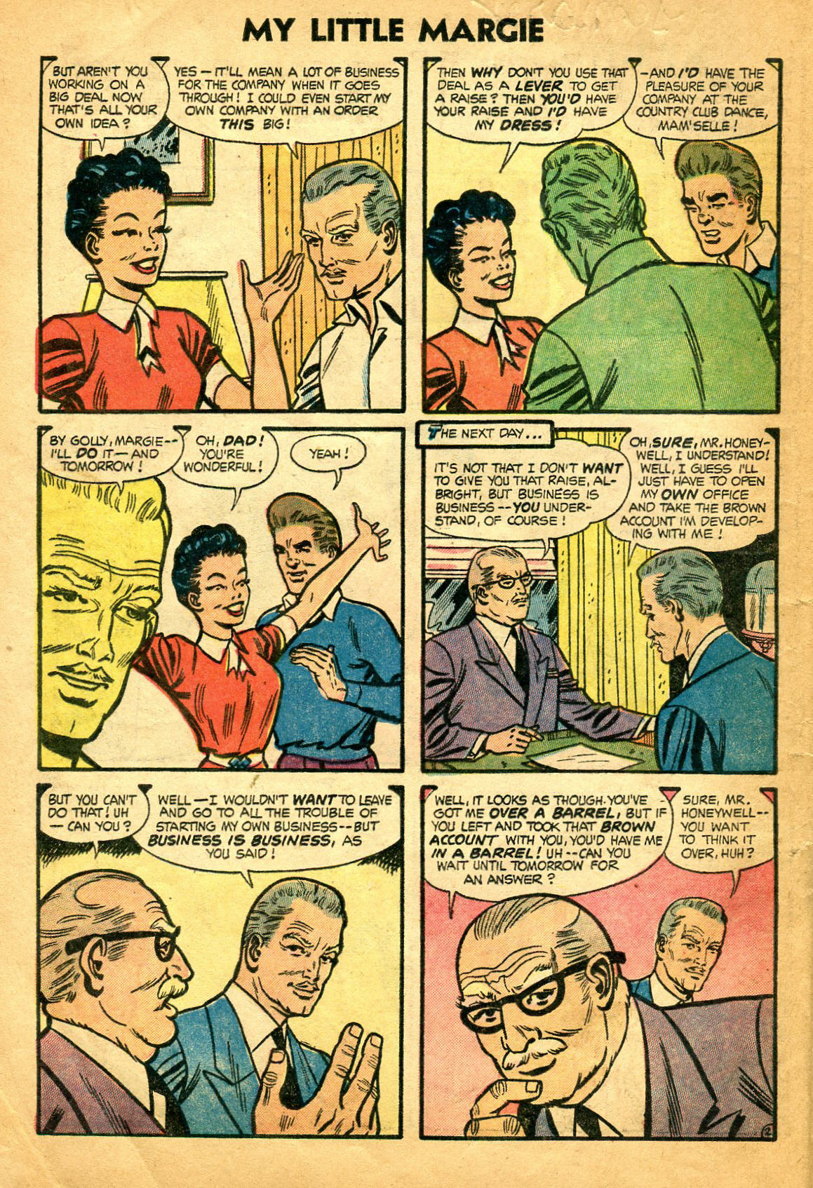 Read online My Little Margie (1954) comic -  Issue #2 - 4
