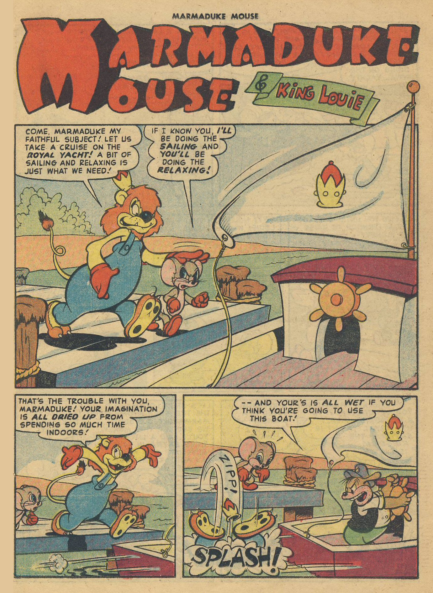 Read online Marmaduke Mouse comic -  Issue #57 - 19