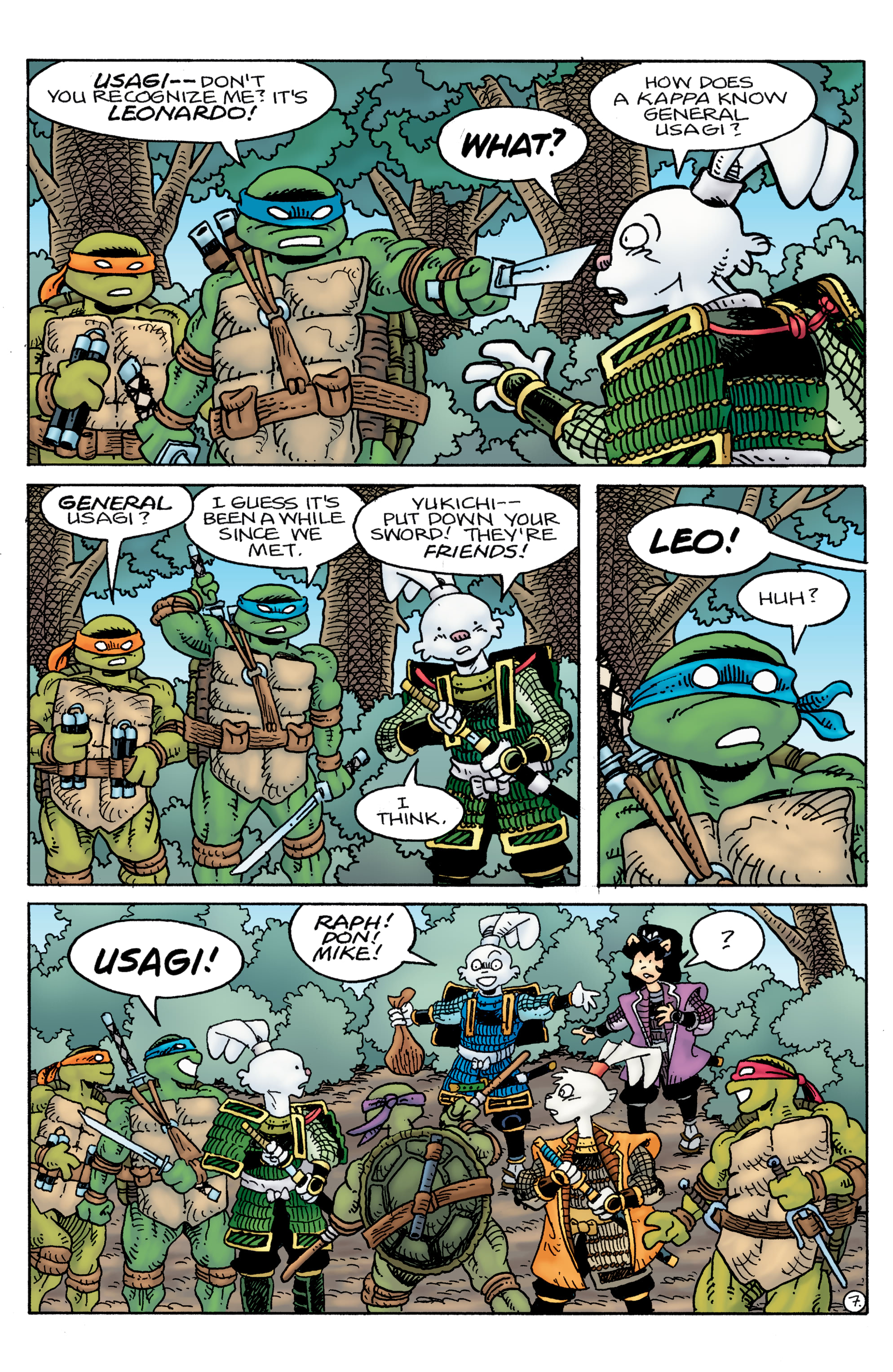 Read online Teenage Mutant Ninja Turtles/Usagi Yojimbo: WhereWhen comic -  Issue #2 - 9