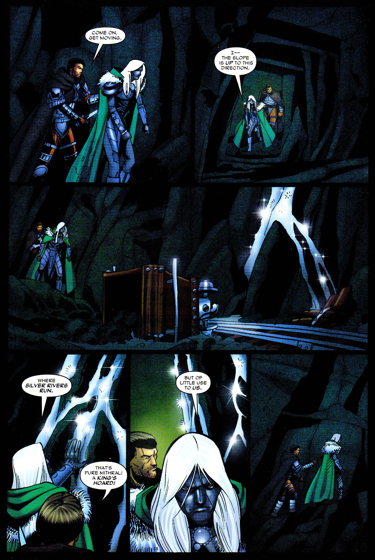 Read online Forgotten Realms: Streams of Silver comic -  Issue #3 - 22