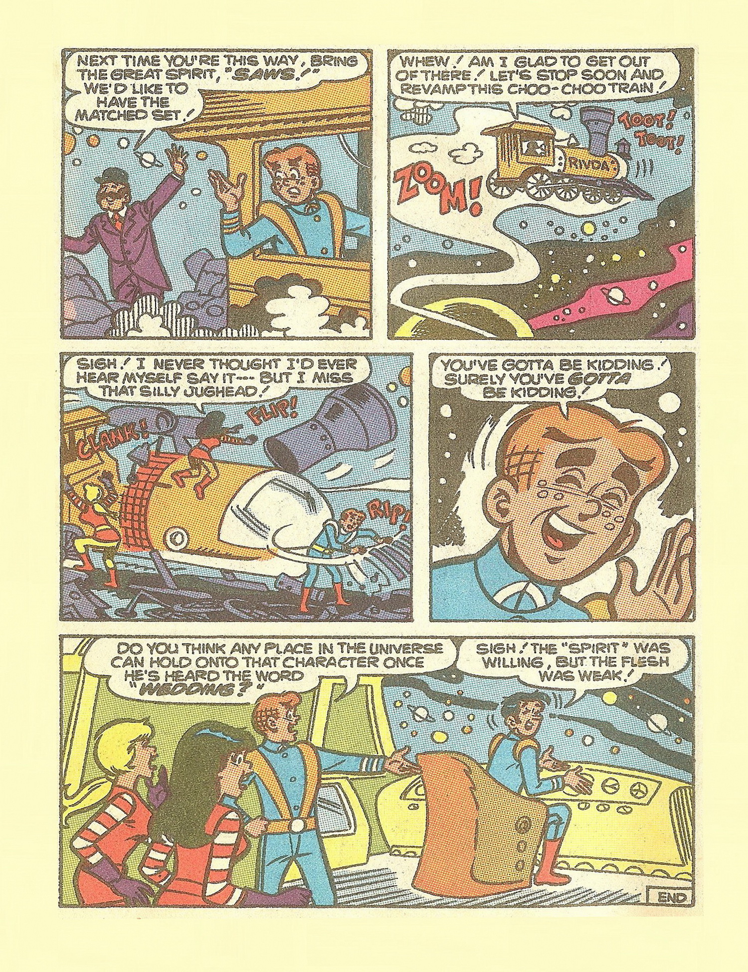 Read online Jughead Jones Comics Digest comic -  Issue #65 - 40