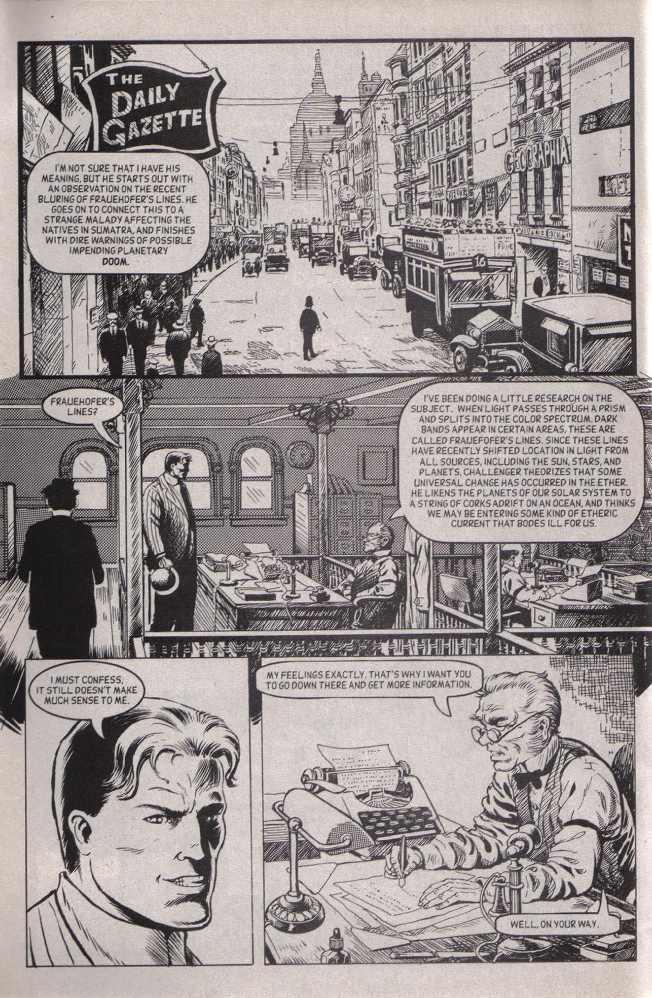 Read online Professor Challenger: The Poison Belt comic -  Issue # Full - 4