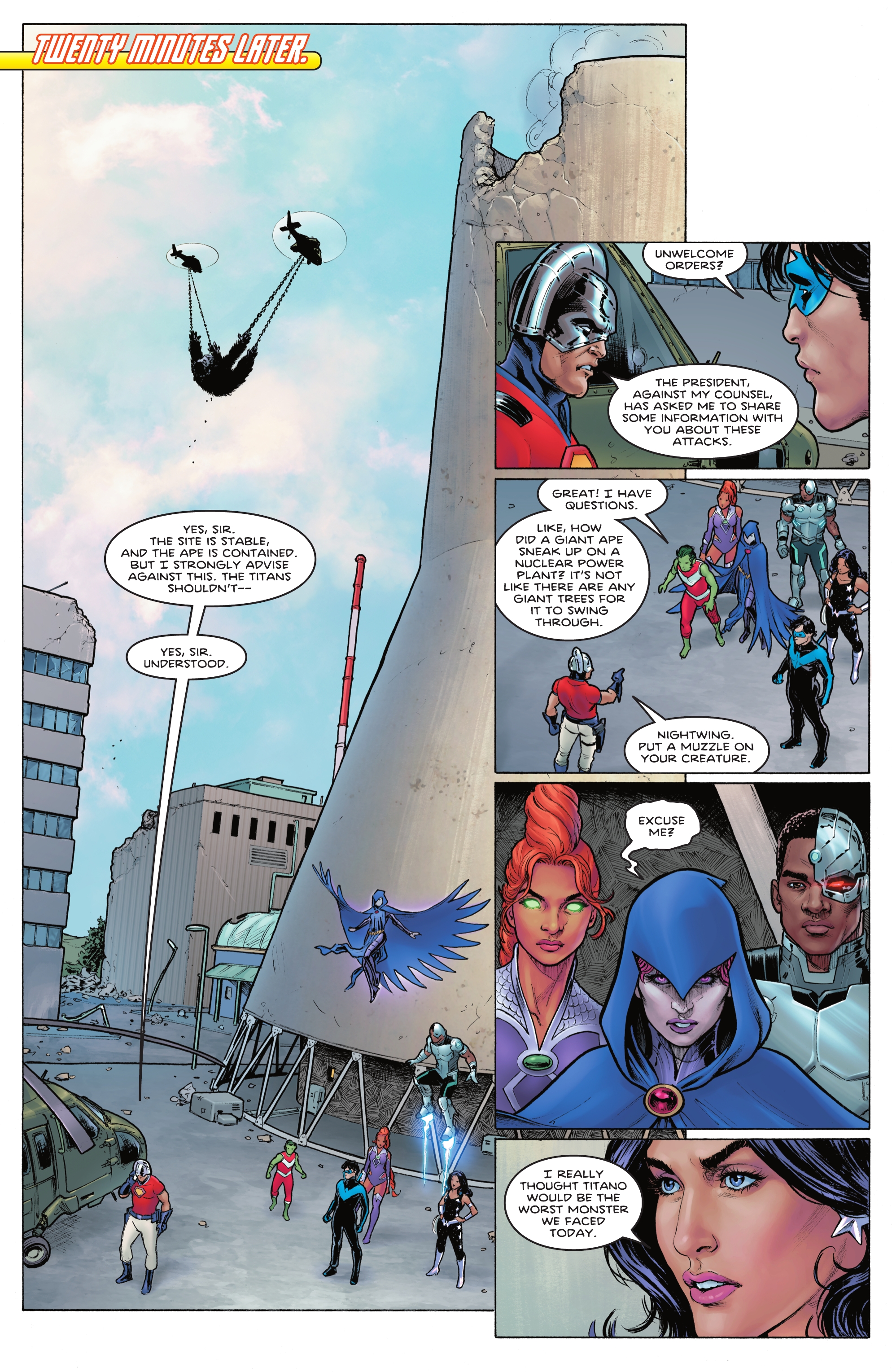 Read online Titans (2023) comic -  Issue #1 - 20