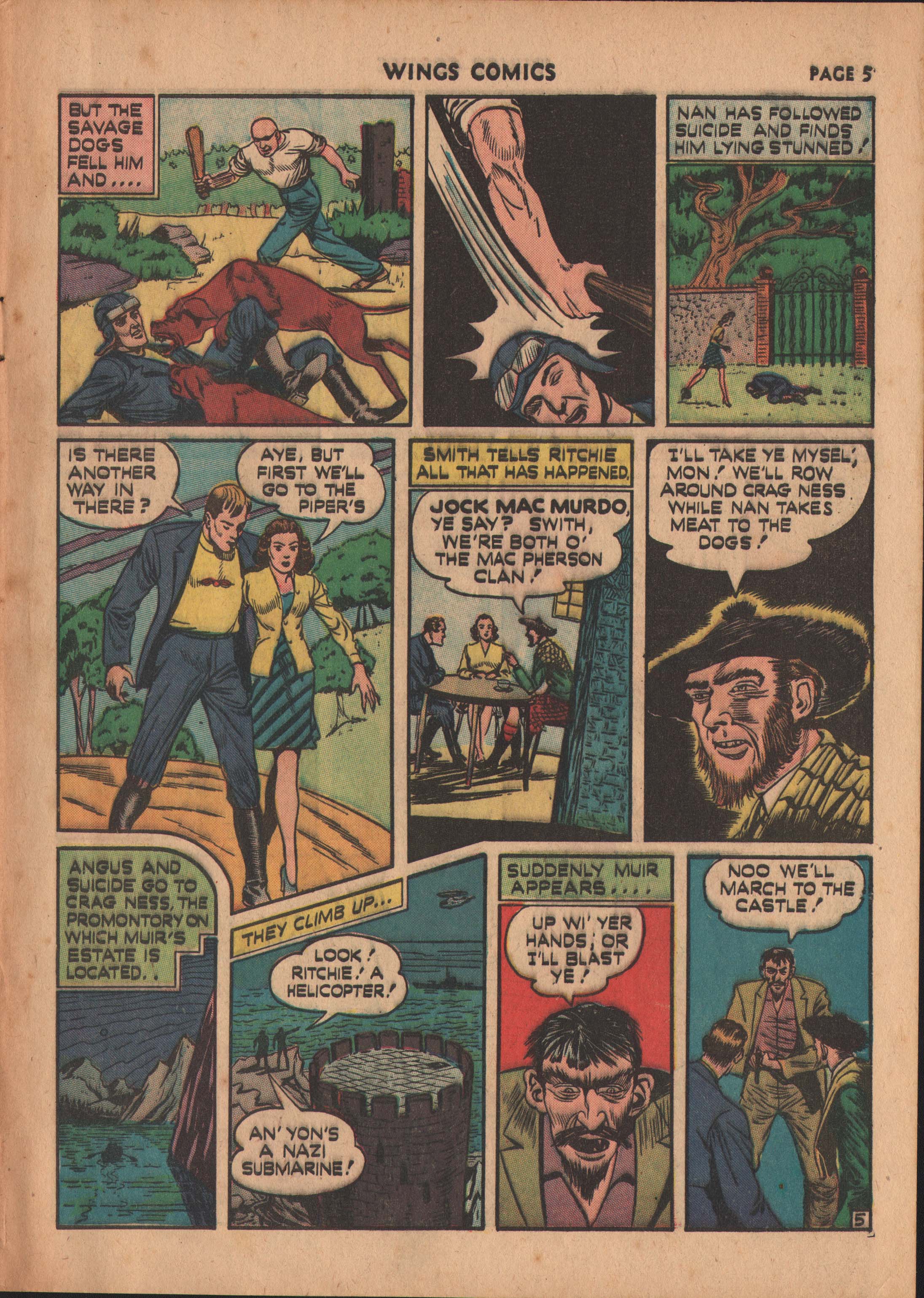 Read online Wings Comics comic -  Issue #13 - 7