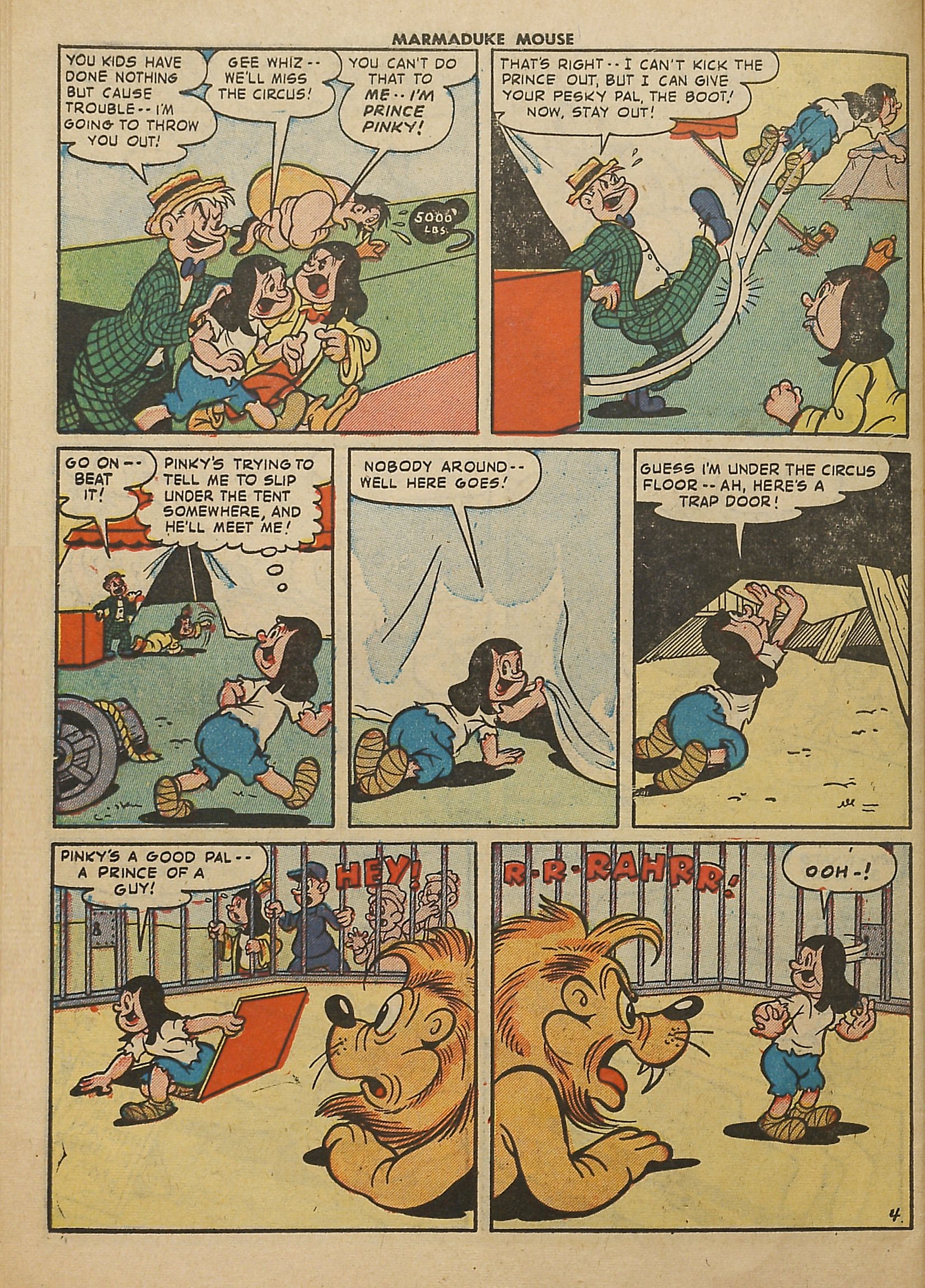 Read online Marmaduke Mouse comic -  Issue #41 - 30