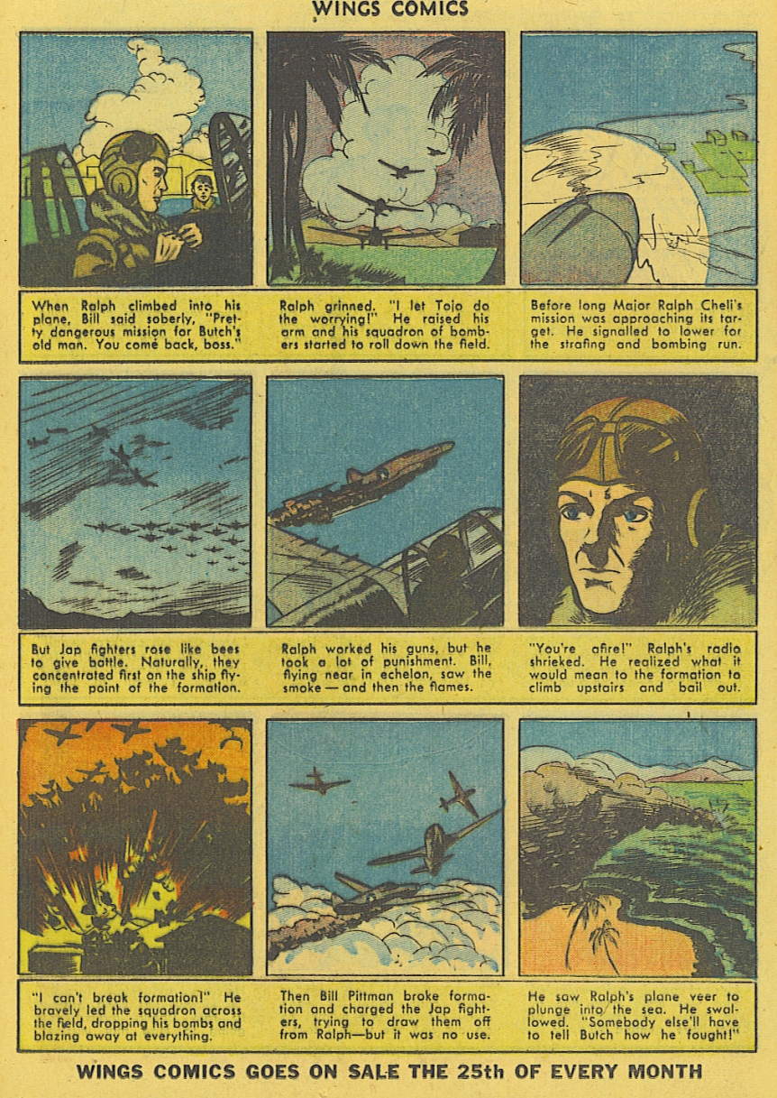 Read online Wings Comics comic -  Issue #42 - 42