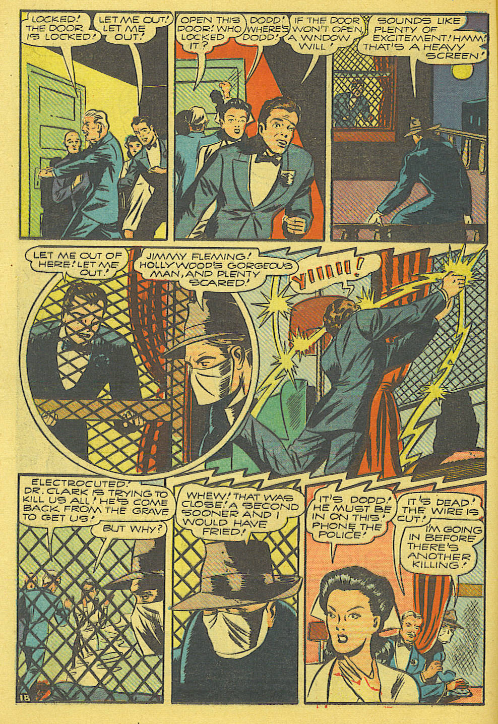Read online Super-Mystery Comics comic -  Issue #18 - 19