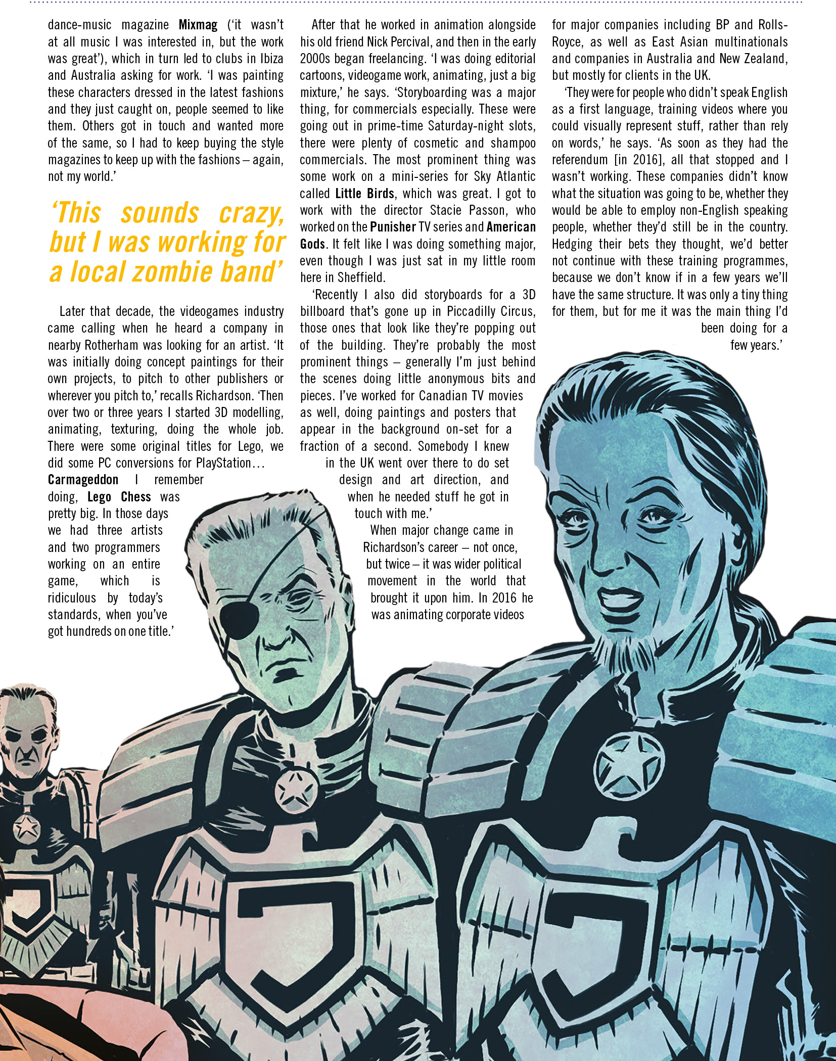 Read online Judge Dredd Megazine (Vol. 5) comic -  Issue #455 - 58