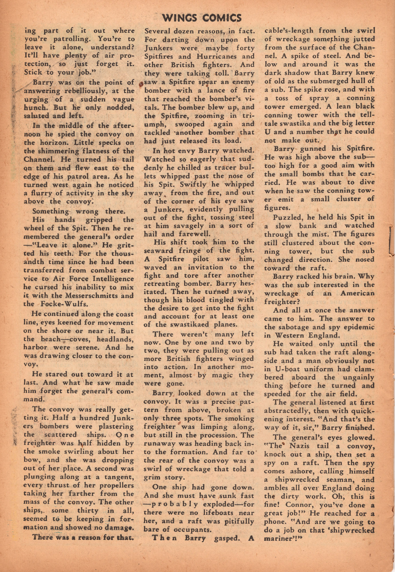 Read online Wings Comics comic -  Issue #48 - 42