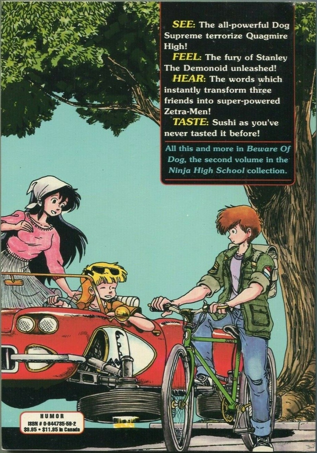 Read online Ninja High School: Beware of Dog comic -  Issue # TPB - 120