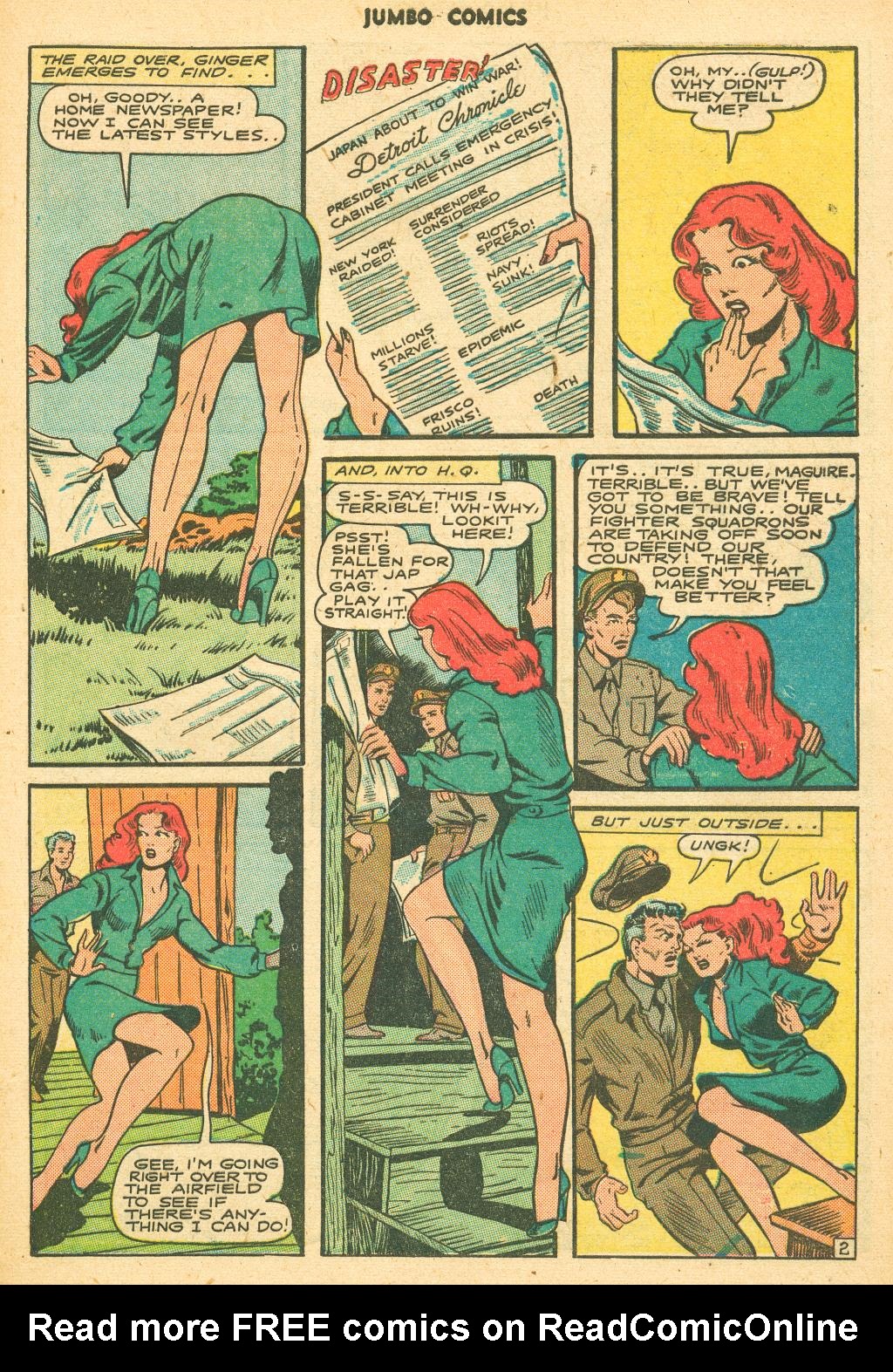 Read online Jumbo Comics comic -  Issue #83 - 31