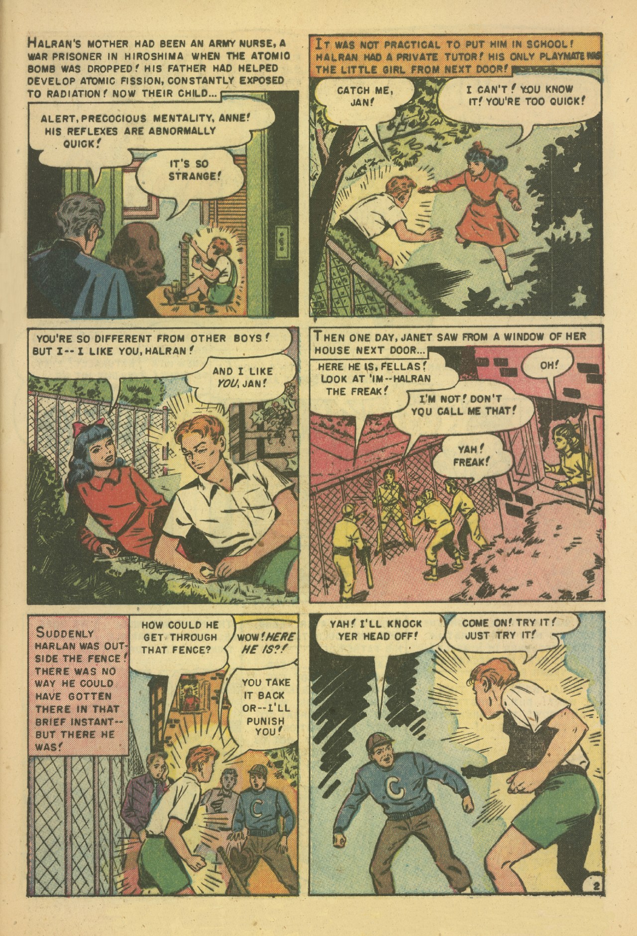 Read online Strange Worlds (1950) comic -  Issue #7 - 21