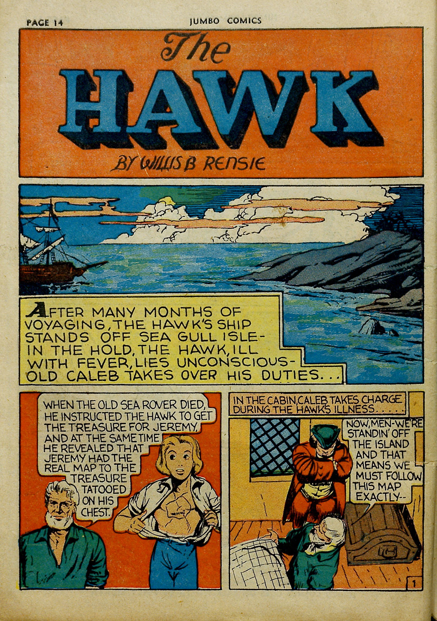 Read online Jumbo Comics comic -  Issue #13 - 16