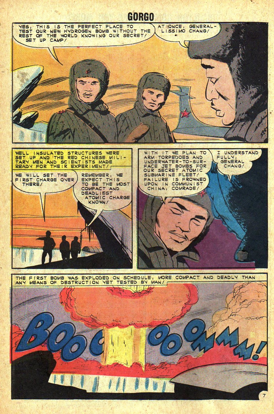 Read online Gorgo comic -  Issue #9 - 10