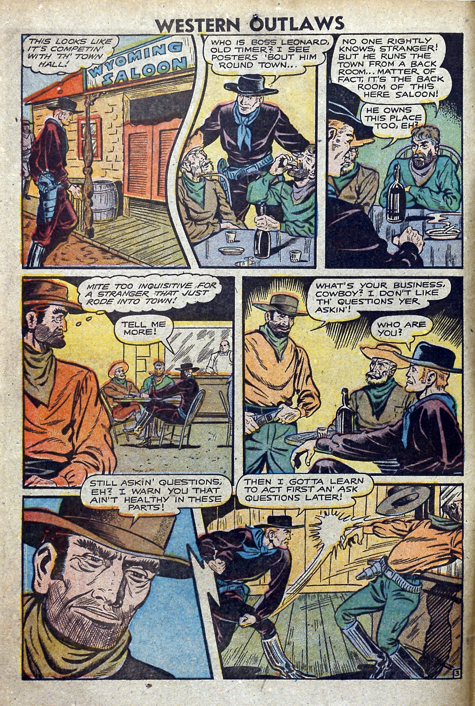 Read online Western Outlaws (1948) comic -  Issue #17 - 4