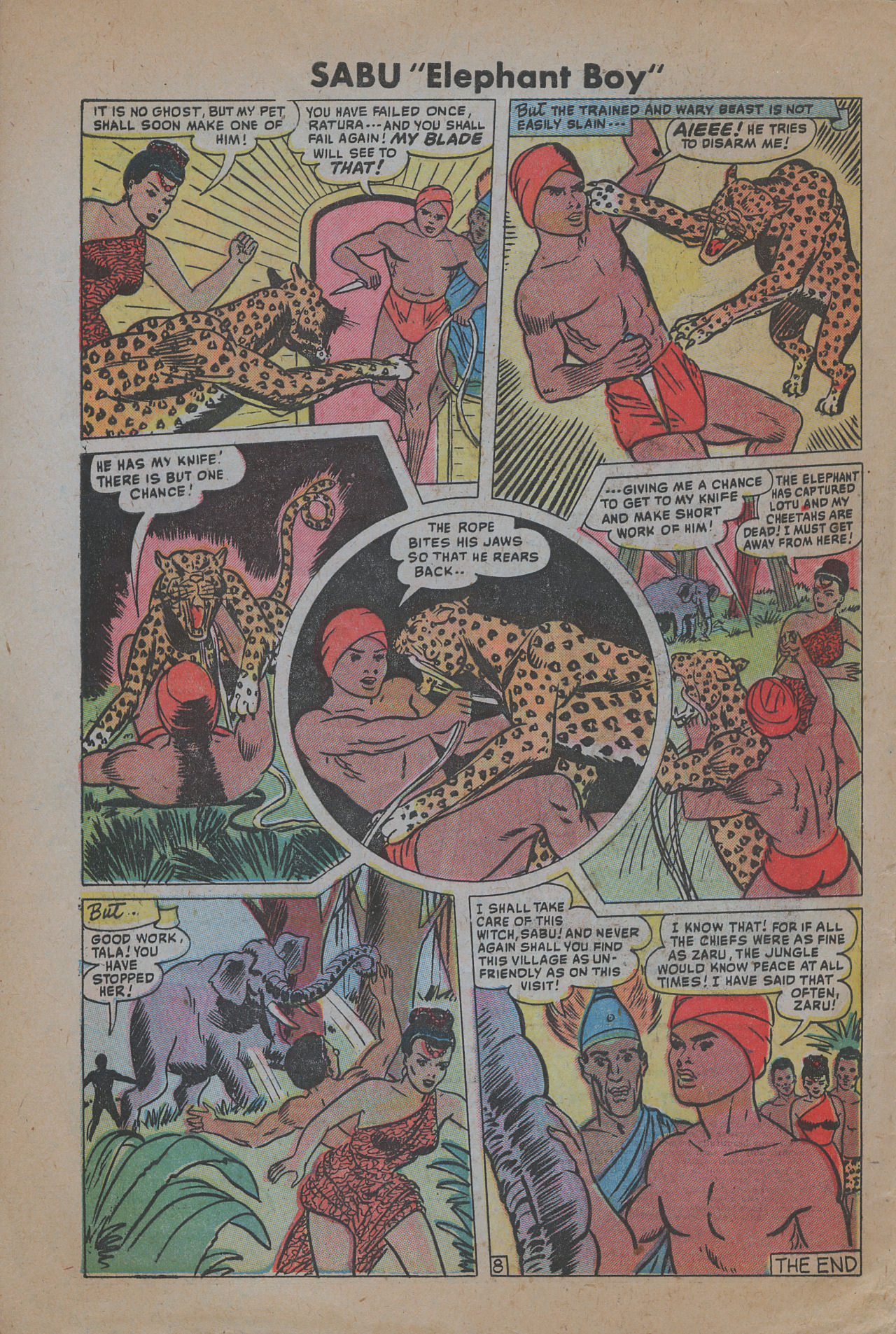 Read online Sabu: Elephant Boy comic -  Issue #2 - 32