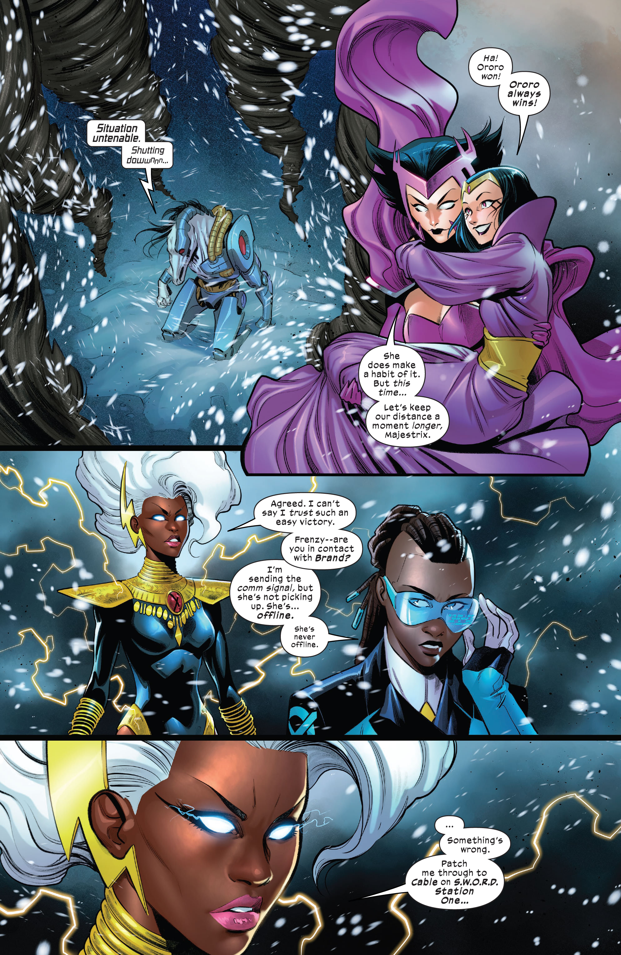 Read online Trials Of X comic -  Issue # TPB 9 - 13