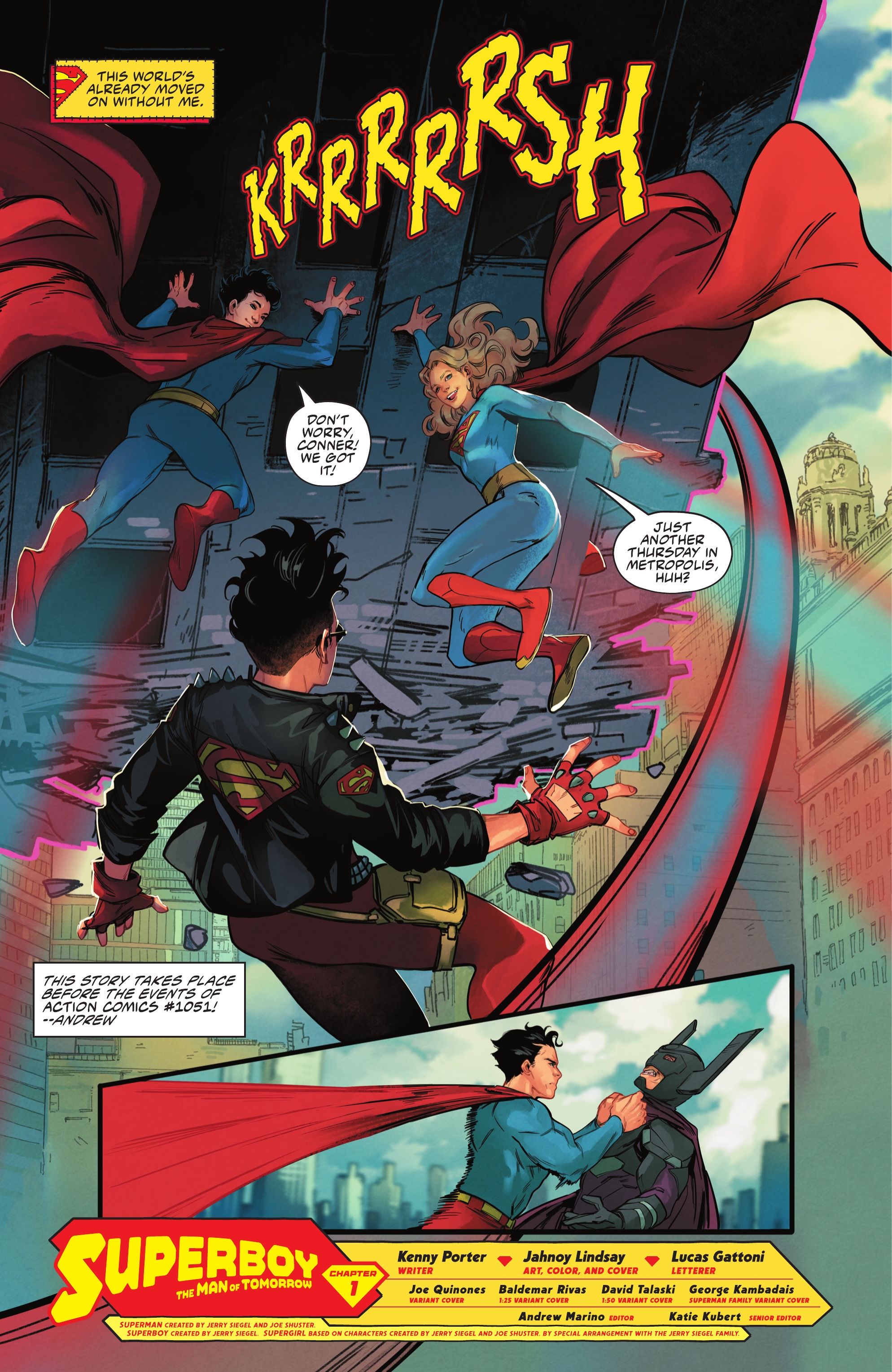 Read online Superboy: The Man Of Tomorrow comic -  Issue #1 - 3