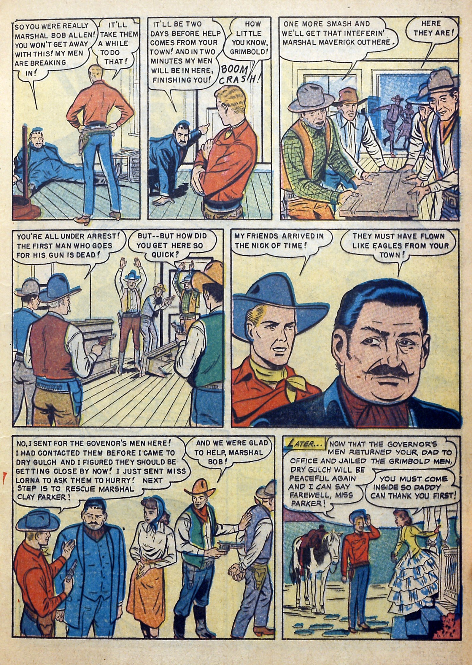 Read online Gunsmoke Trail comic -  Issue #4 - 11
