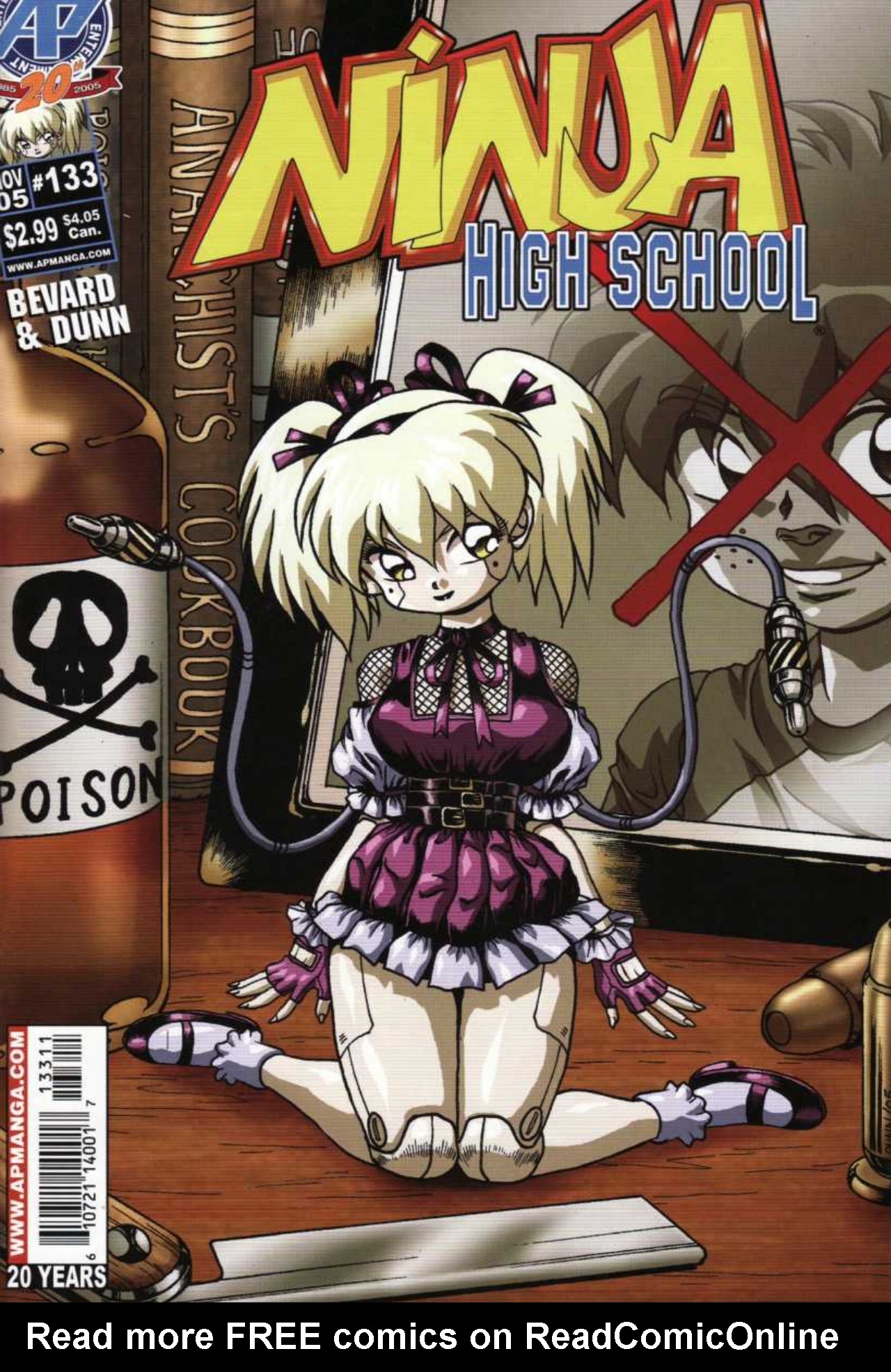 Read online Ninja High School (1986) comic -  Issue #133 - 1