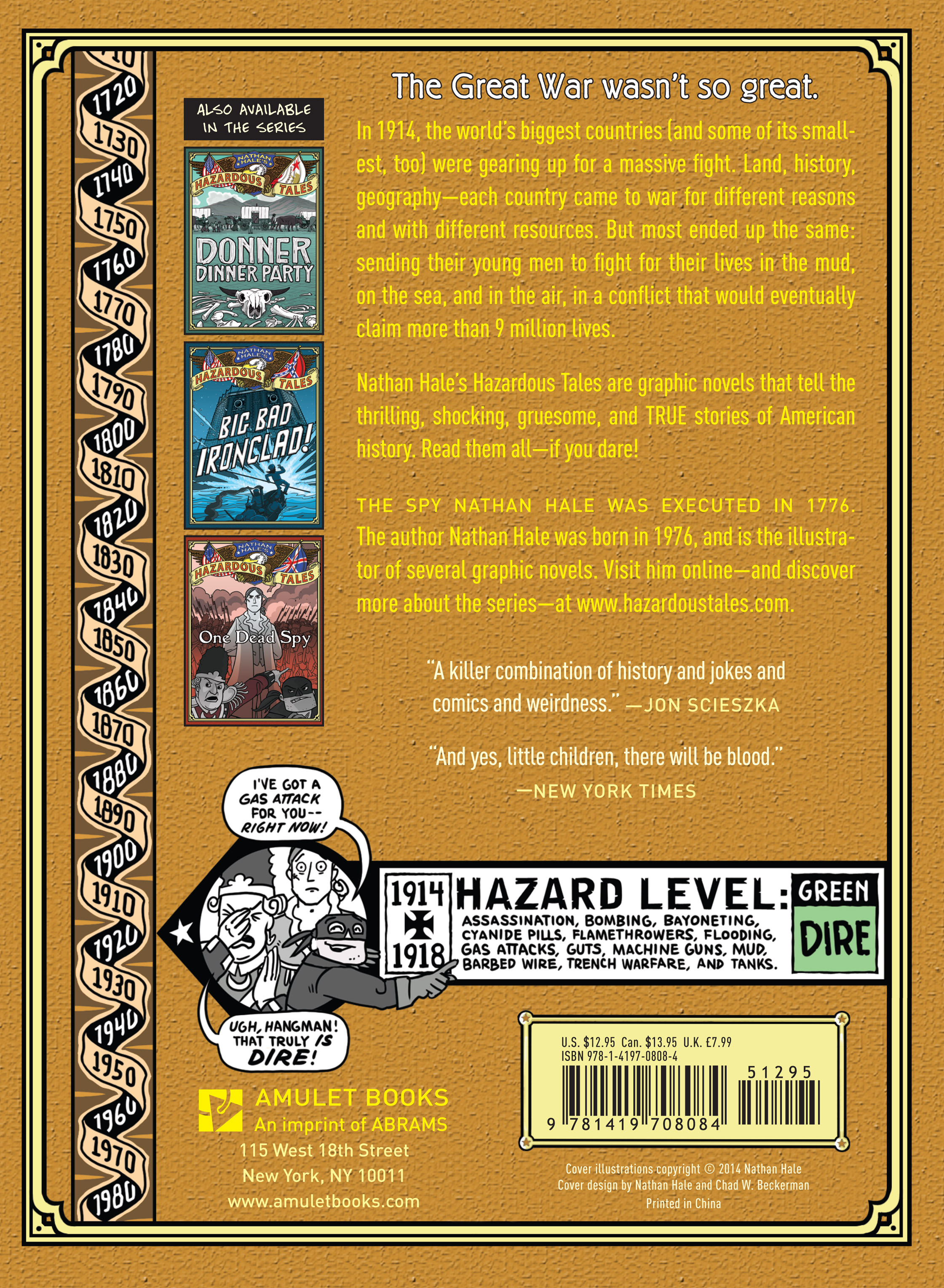 Read online Nathan Hale's Hazardous Tales comic -  Issue # TPB 4 - 125