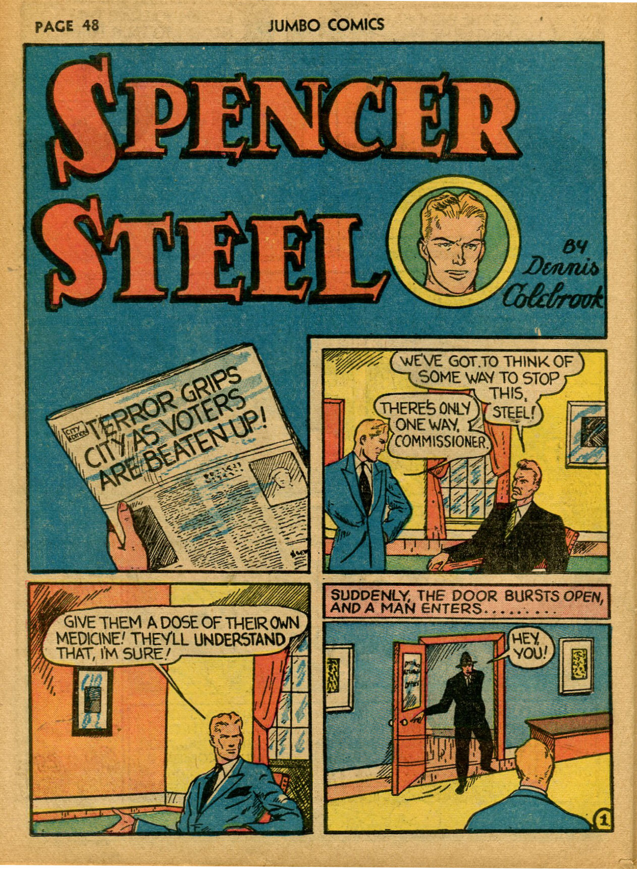Read online Jumbo Comics comic -  Issue #12 - 50