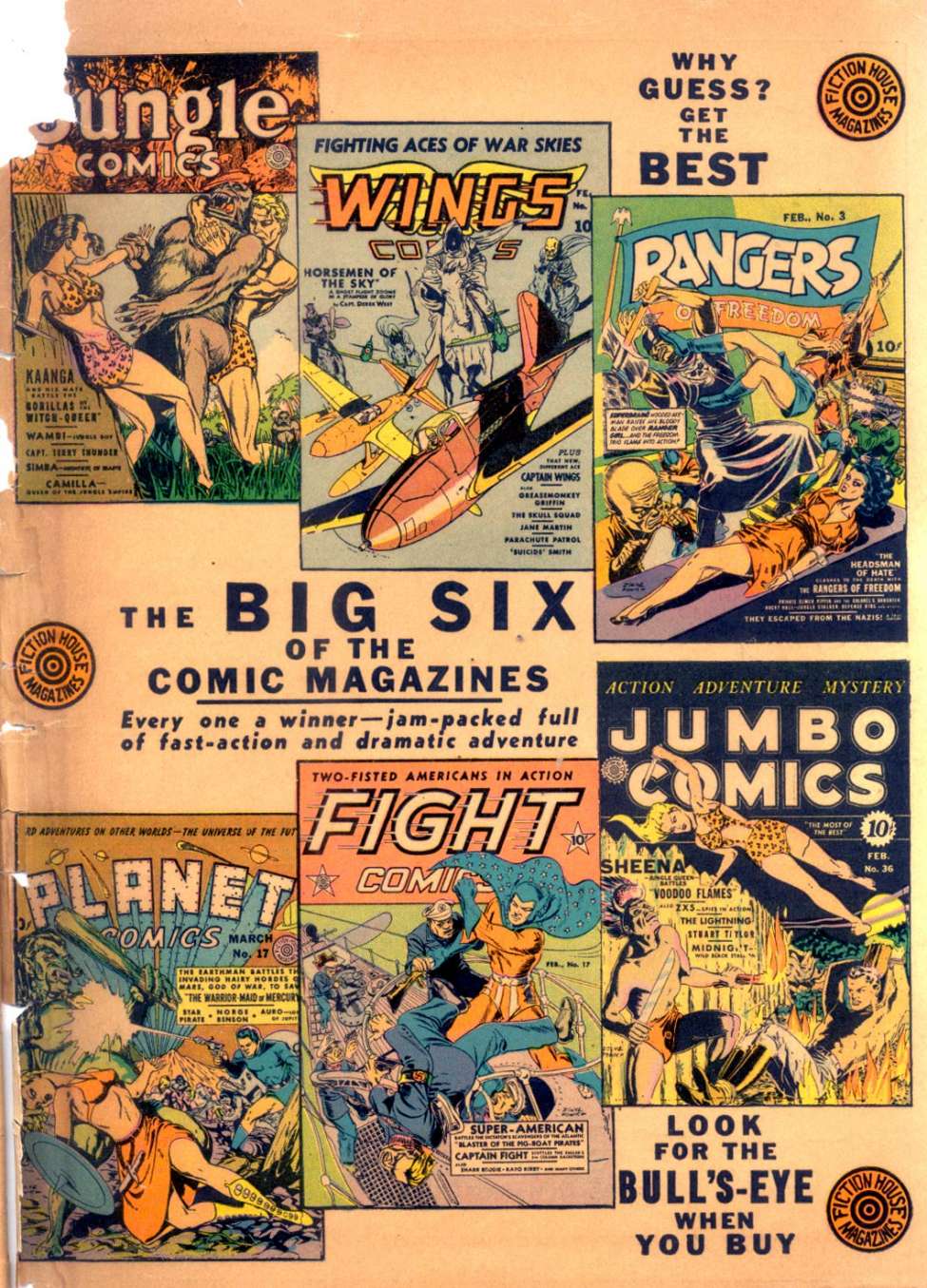Read online Wings Comics comic -  Issue #19 - 68