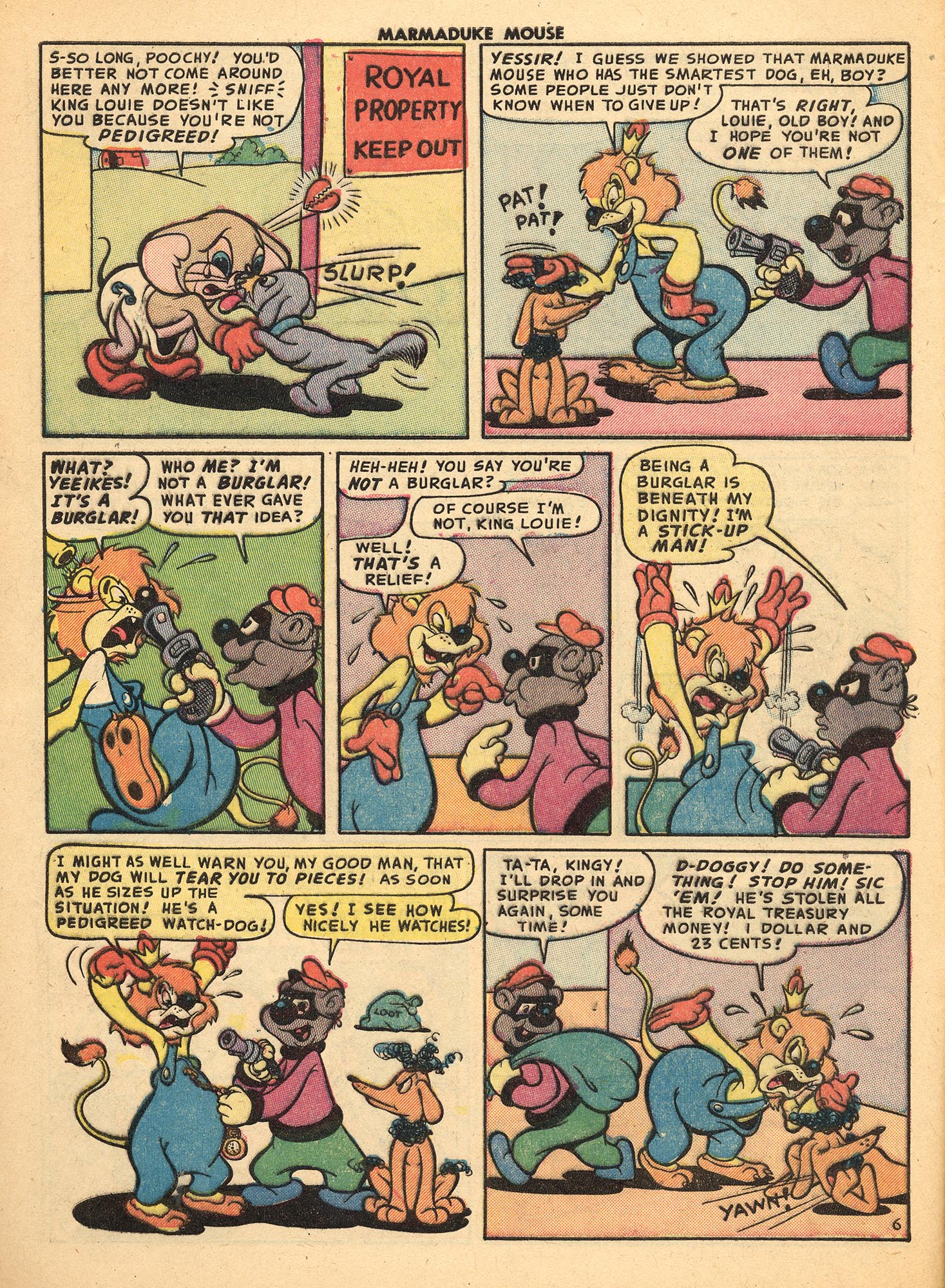Read online Marmaduke Mouse comic -  Issue #34 - 8