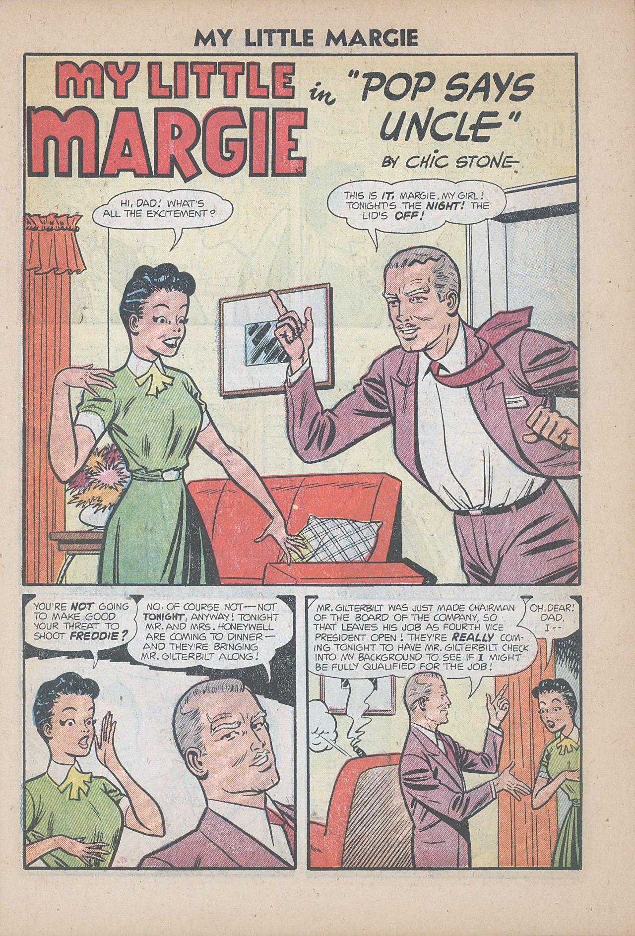 Read online My Little Margie (1954) comic -  Issue #3 - 15