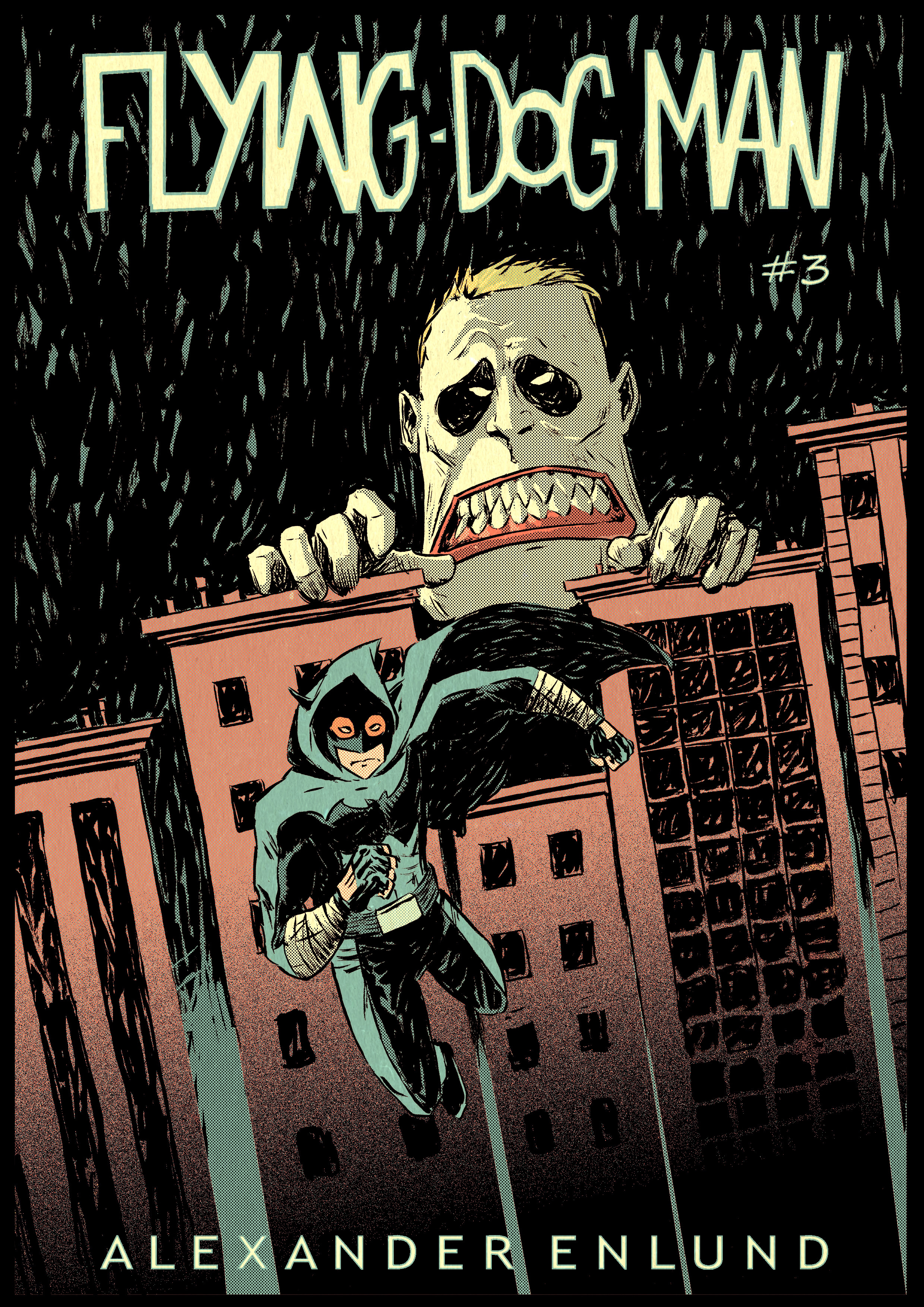 Read online Flying-Dog Man comic -  Issue #3 - 1