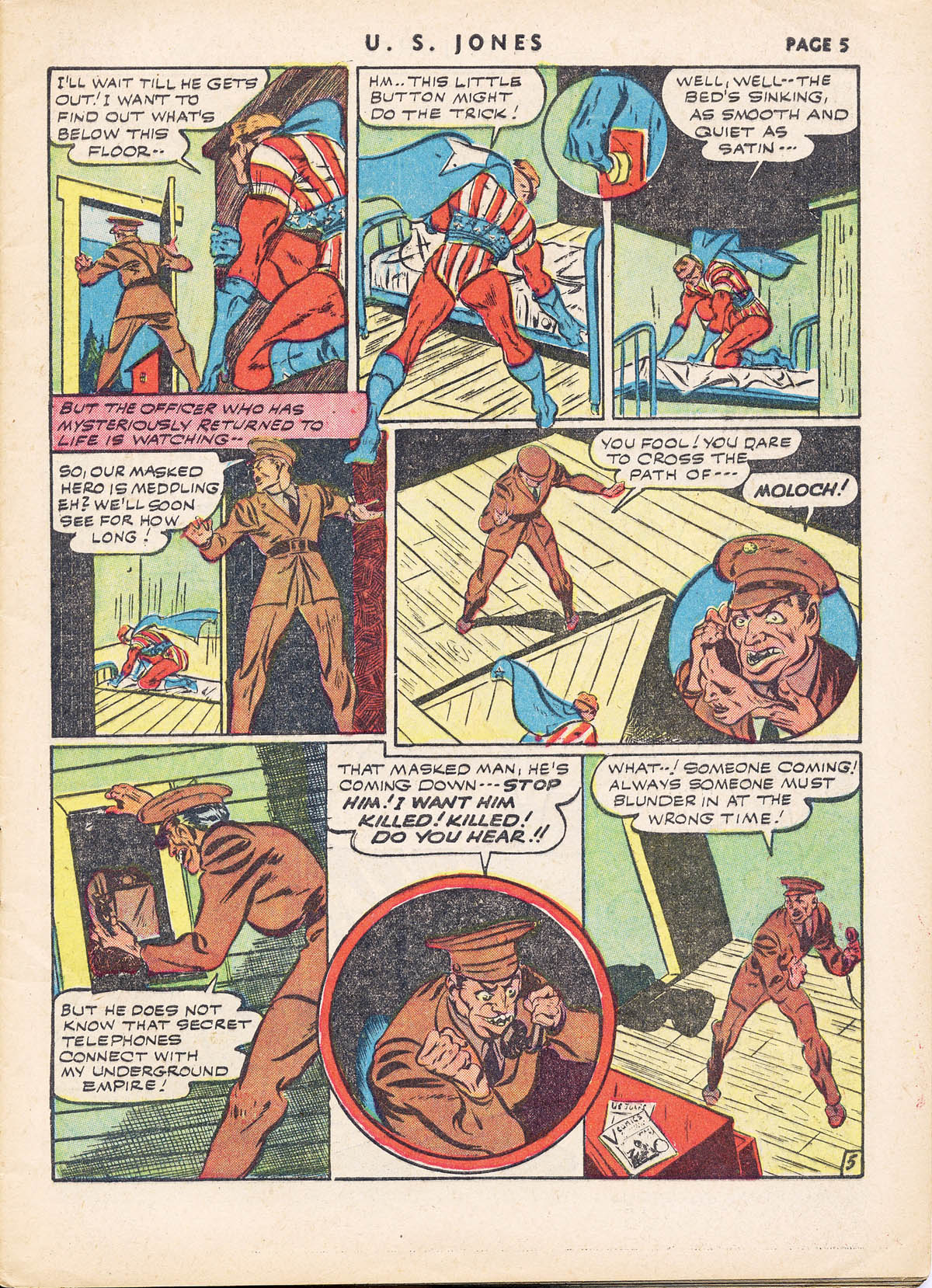 Read online U.S. Jones comic -  Issue #2 - 6