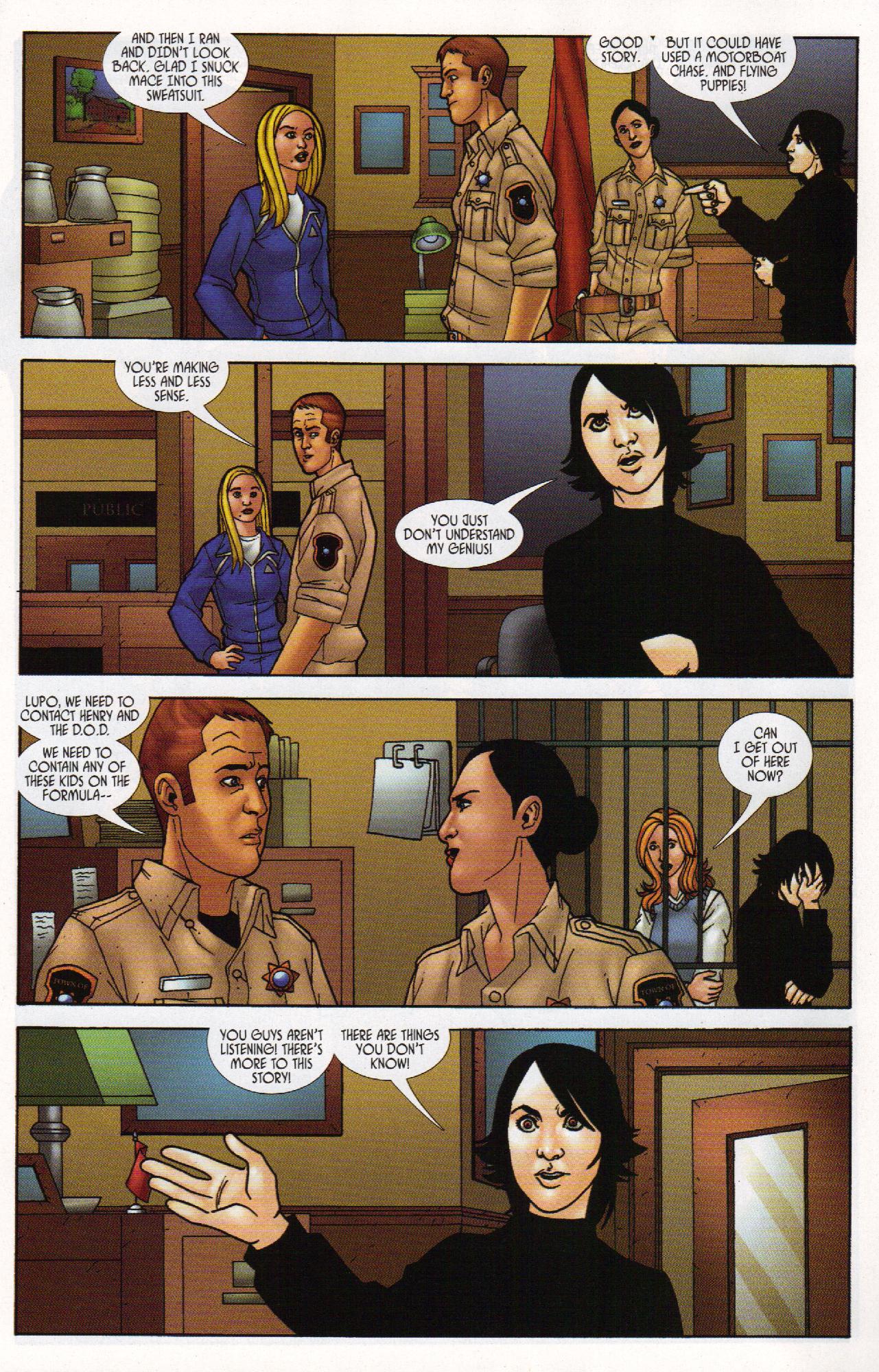 Read online Eureka: Dormant Gene comic -  Issue #3 - 21