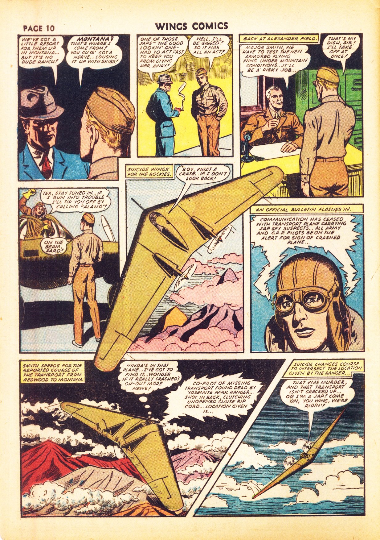 Read online Wings Comics comic -  Issue #24 - 12