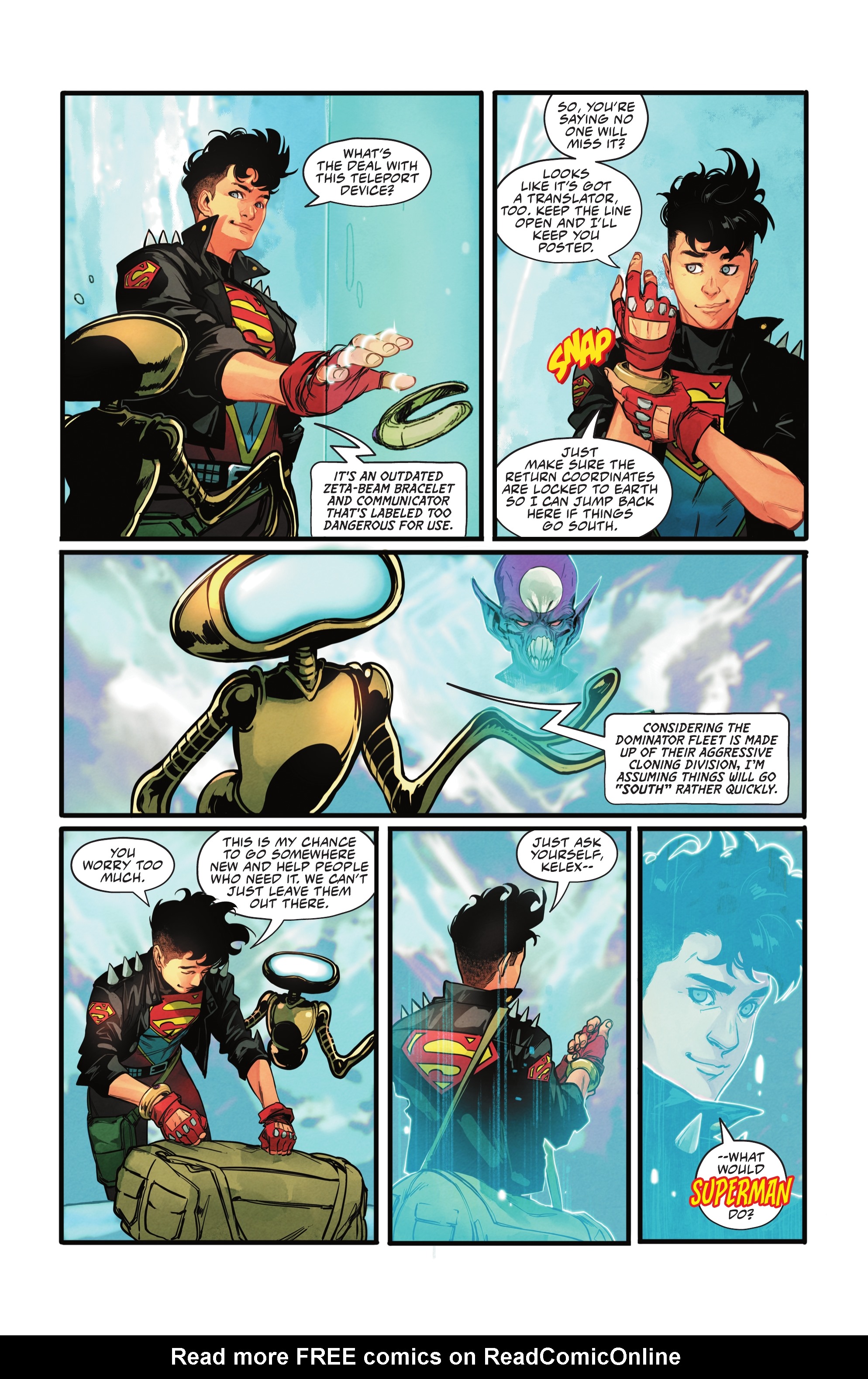 Read online Superboy: The Man Of Tomorrow comic -  Issue #1 - 8