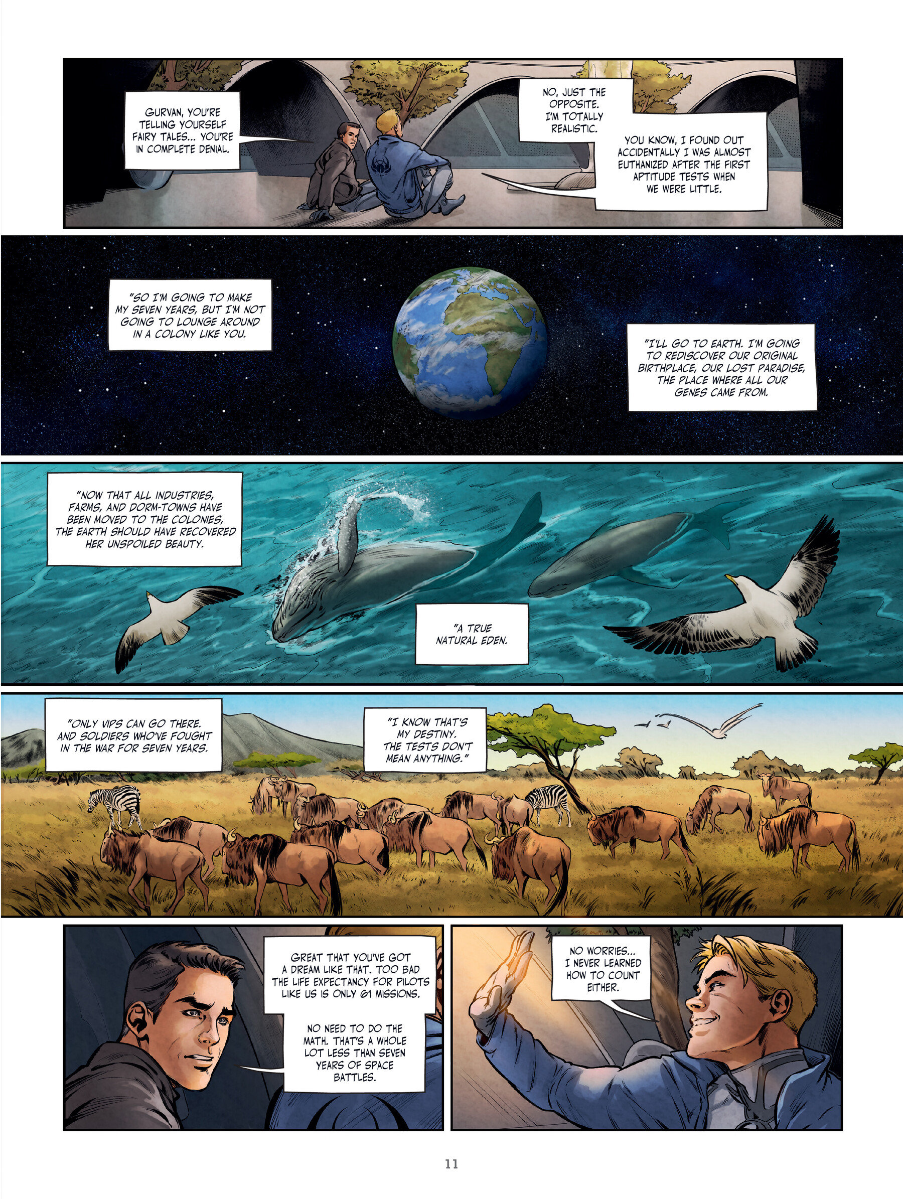 Read online Gurvan: A Dream of Earth comic -  Issue # TPB - 11