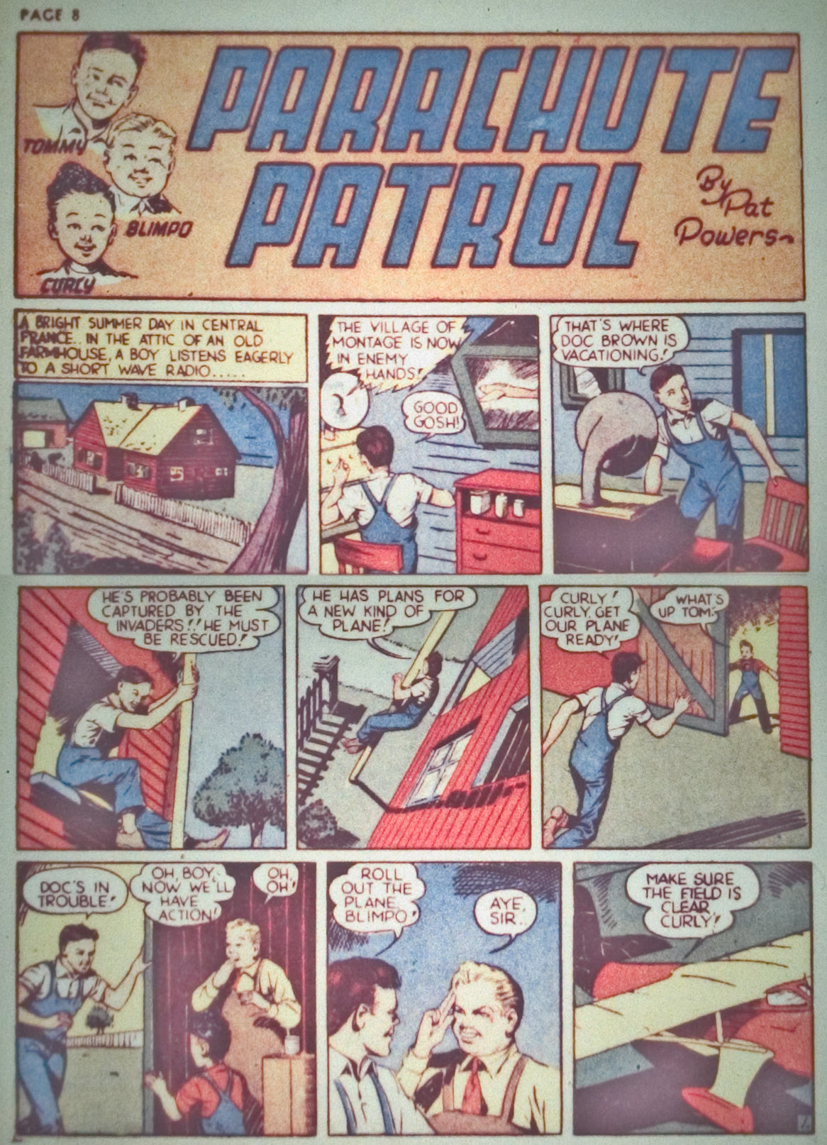 Read online Wings Comics comic -  Issue #1 - 11