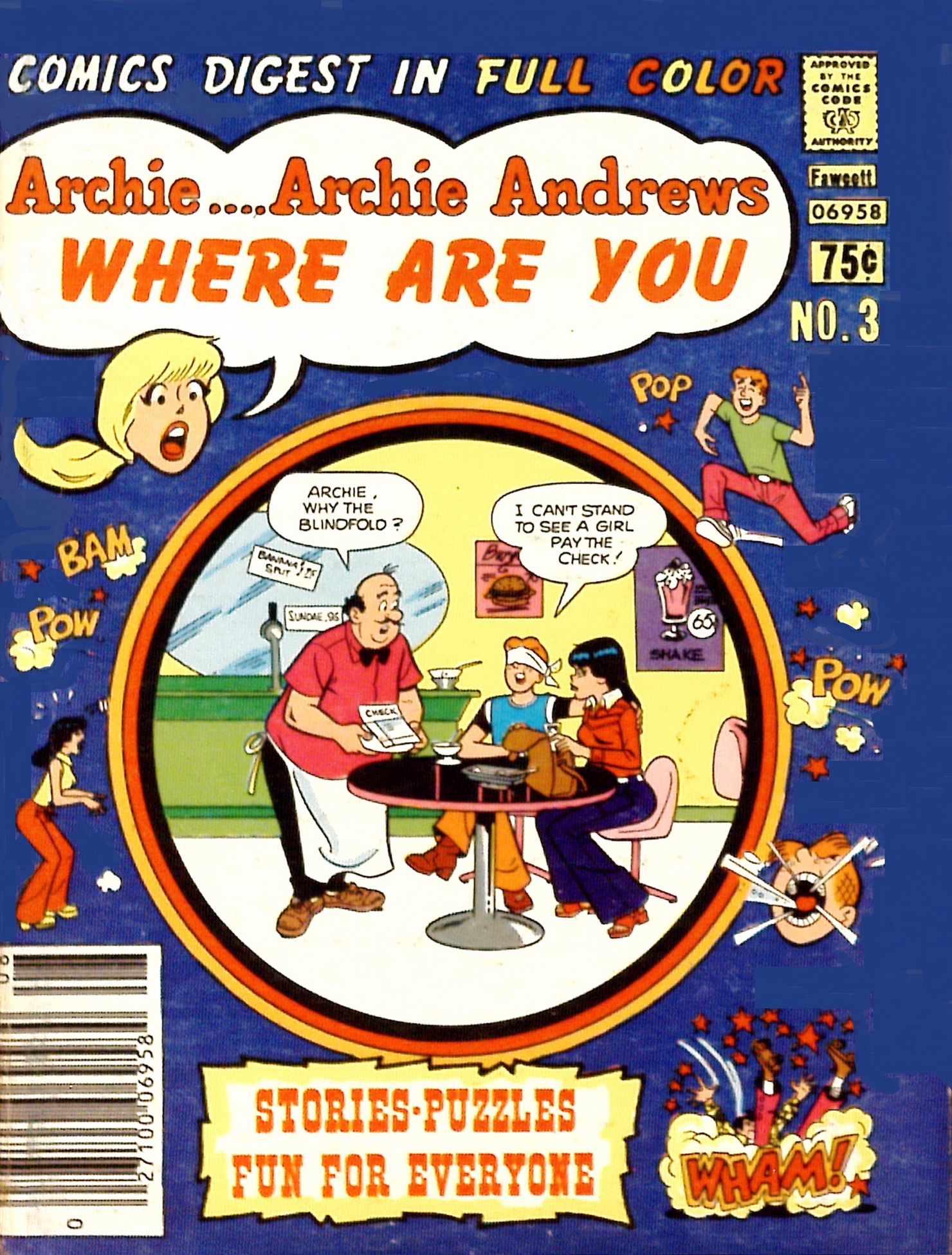 Read online Archie...Archie Andrews, Where Are You? Digest Magazine comic -  Issue #3 - 1