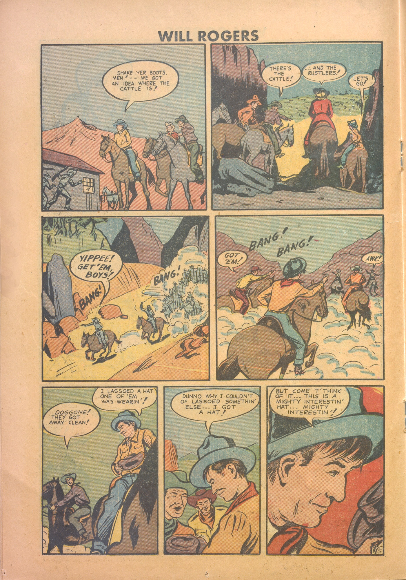 Read online Will Rogers Western comic -  Issue #2 - 18