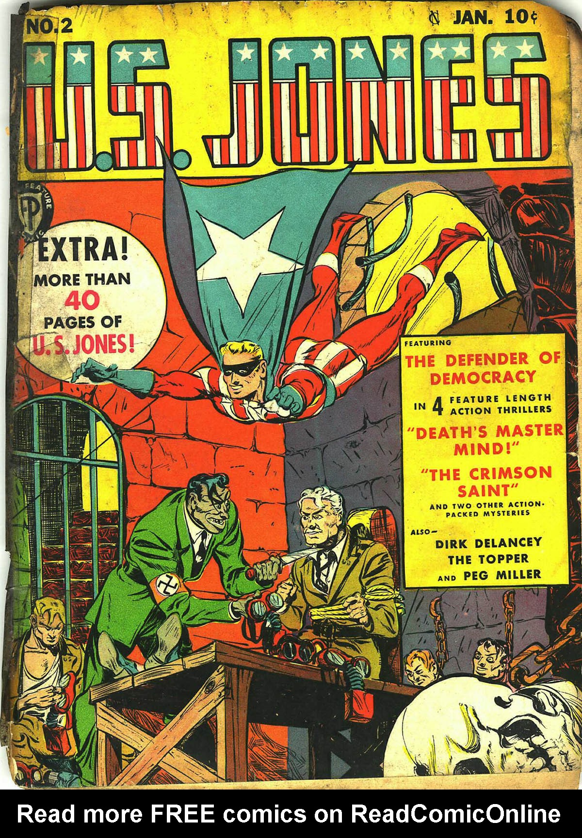 Read online U.S. Jones comic -  Issue #2 - 1