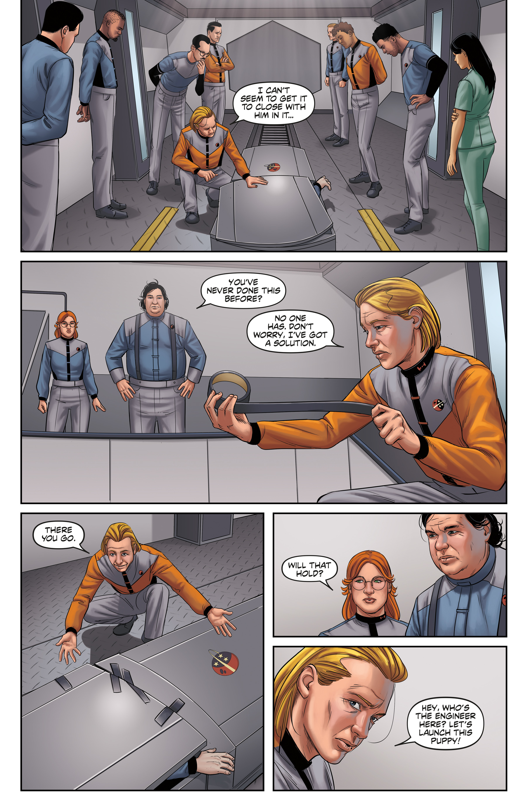 Read online Space Job comic -  Issue #4 - 8