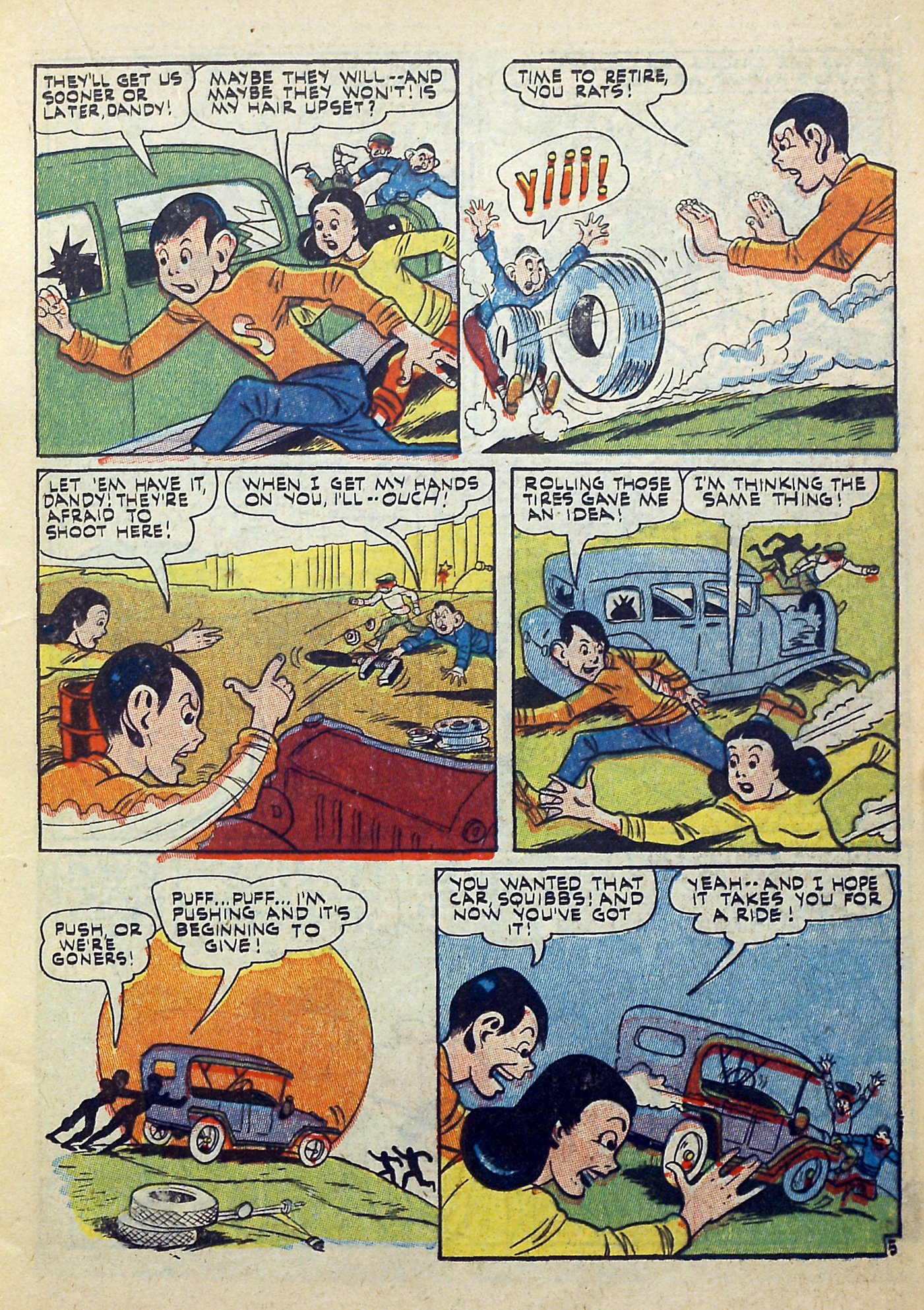 Read online Captain Flight Comics comic -  Issue #9 - 16