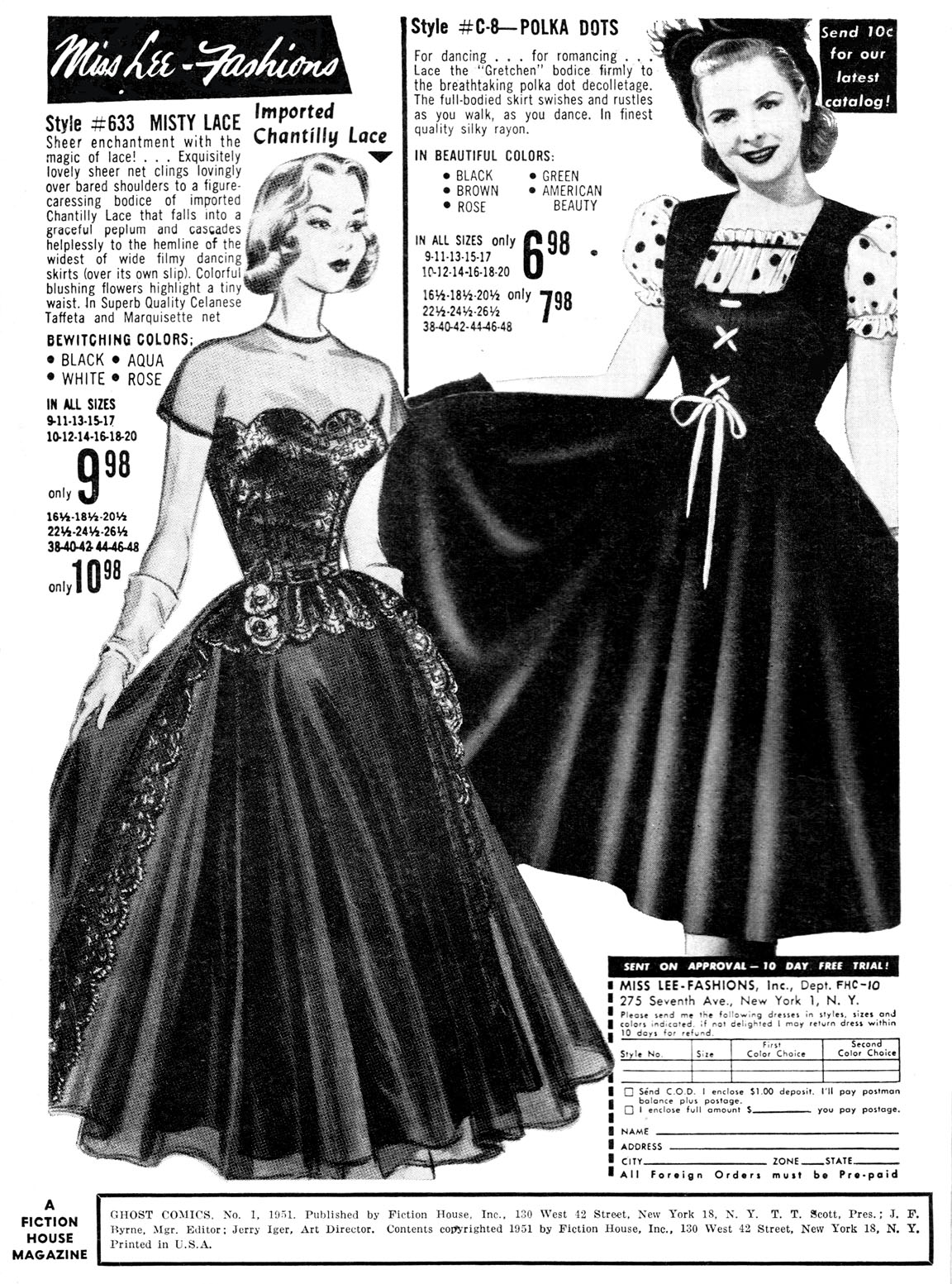 Read online Ghost Comics comic -  Issue #1 - 2