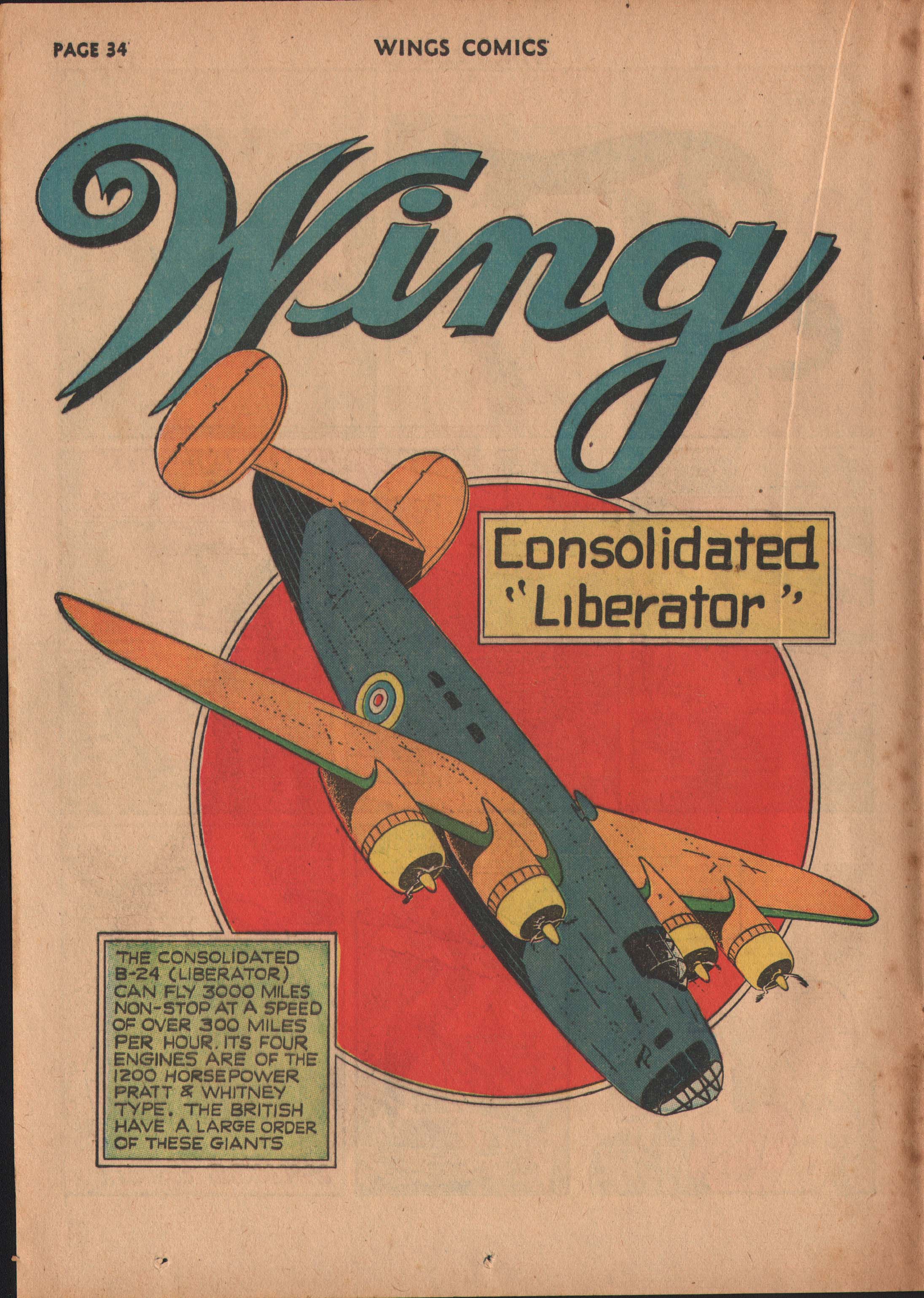 Read online Wings Comics comic -  Issue #13 - 36