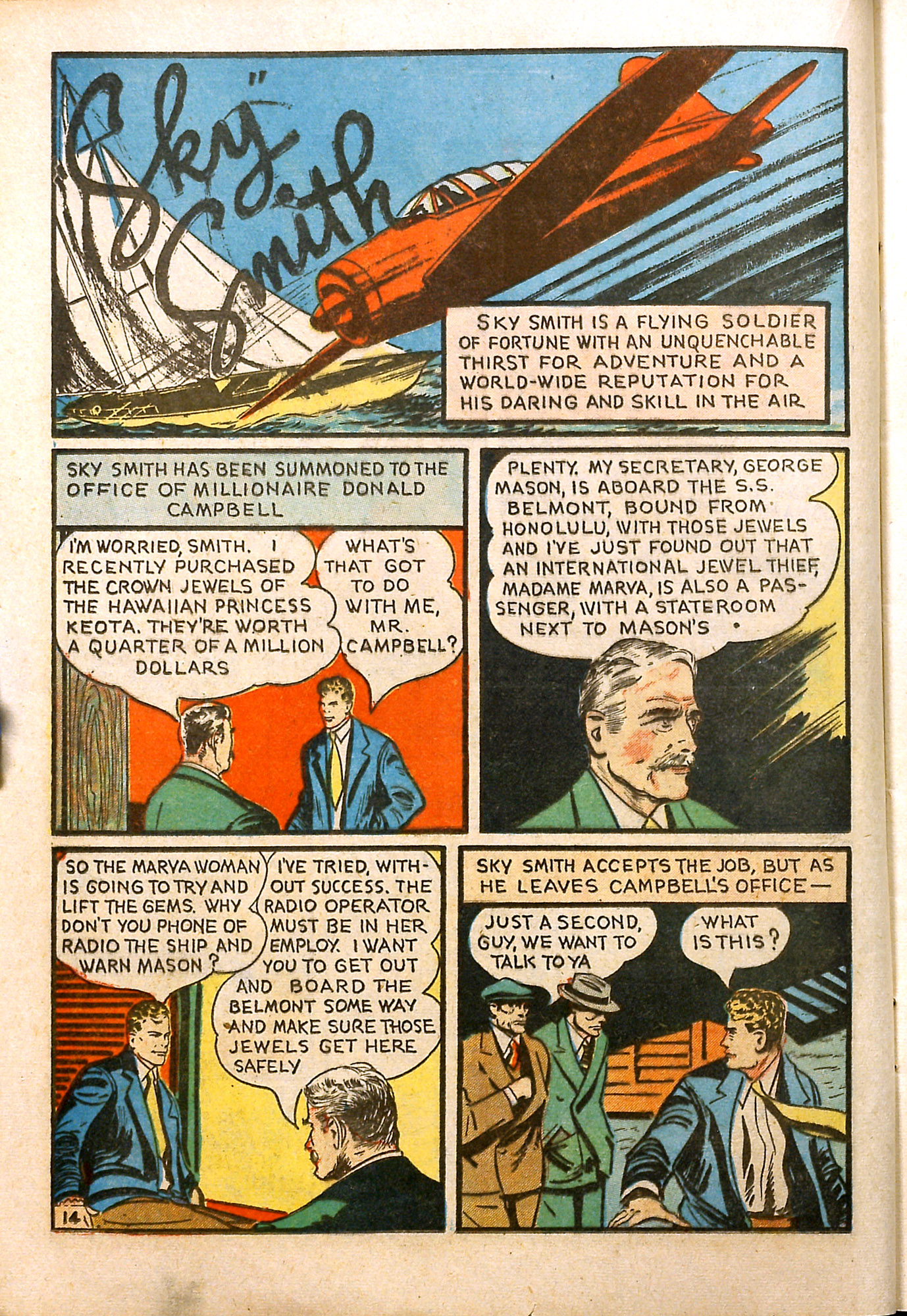 Read online Super-Mystery Comics comic -  Issue #3 - 15